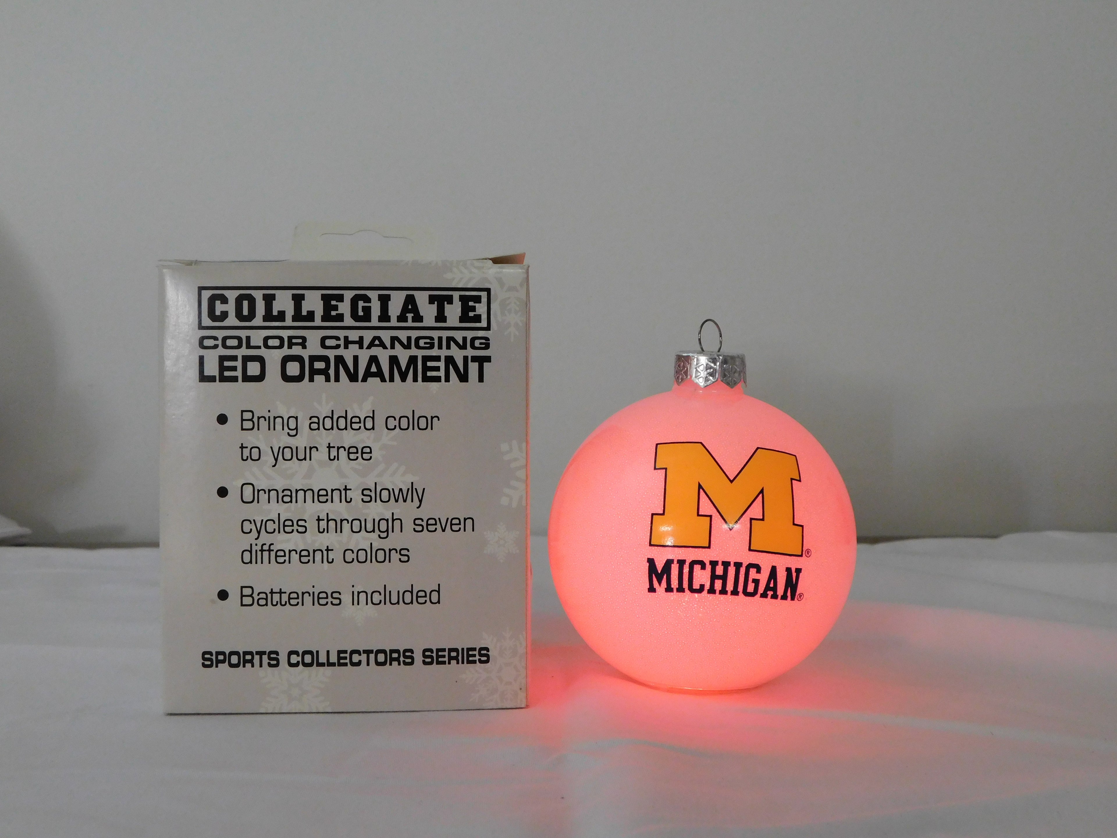 Michigan NCAA LED Ornament