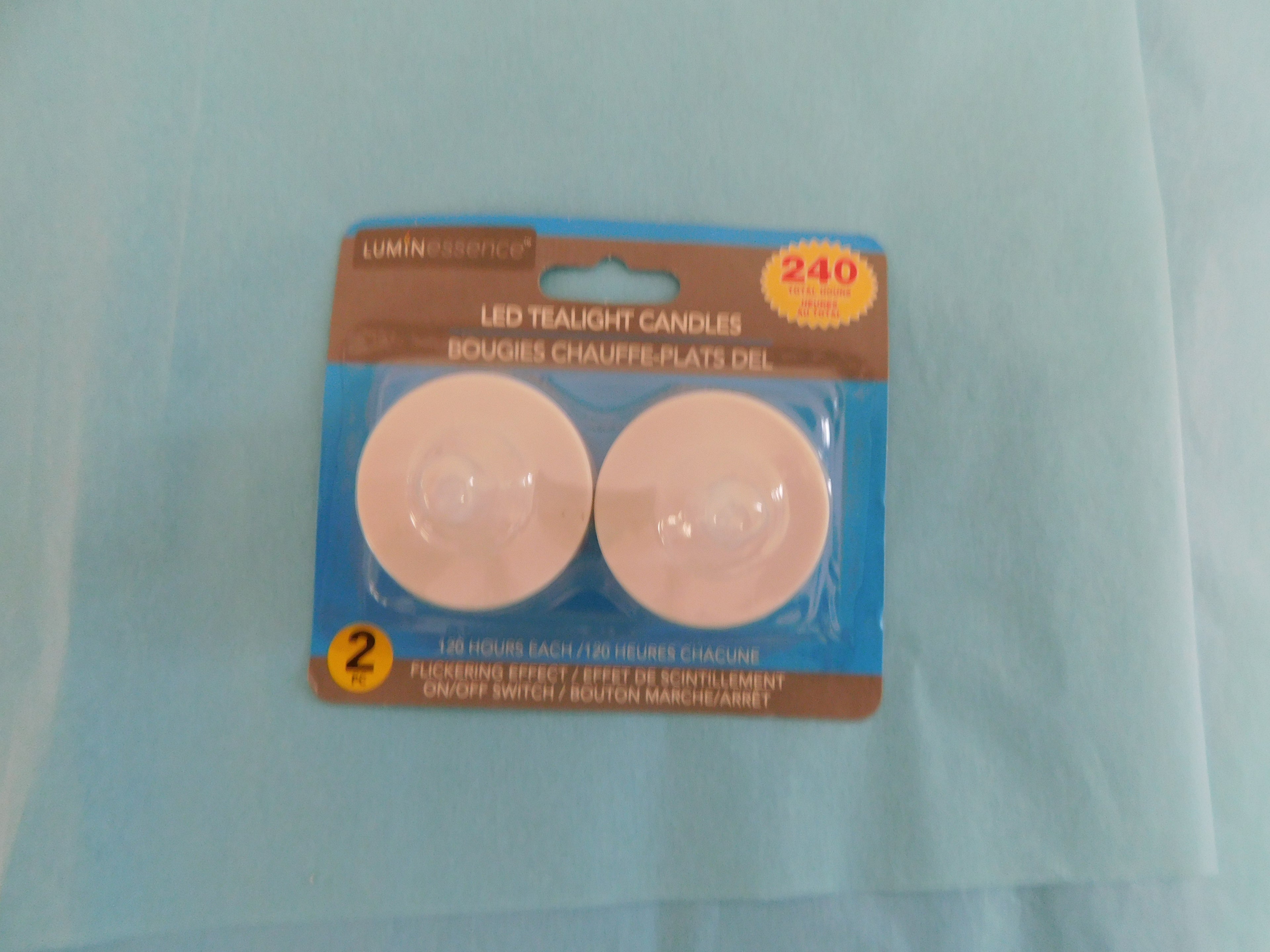 LED Tealight Candles 2 pks