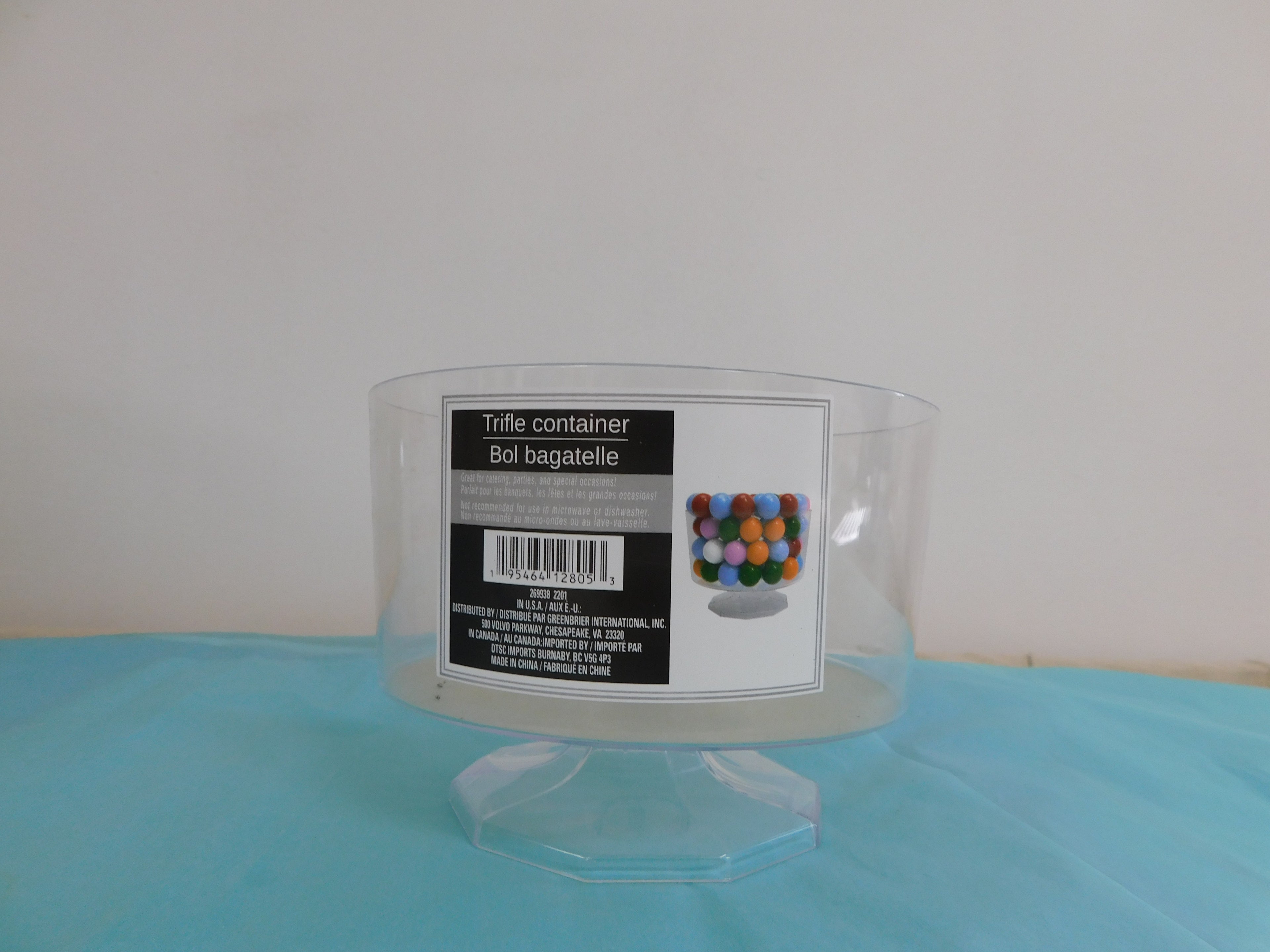 Trifle Container Clear