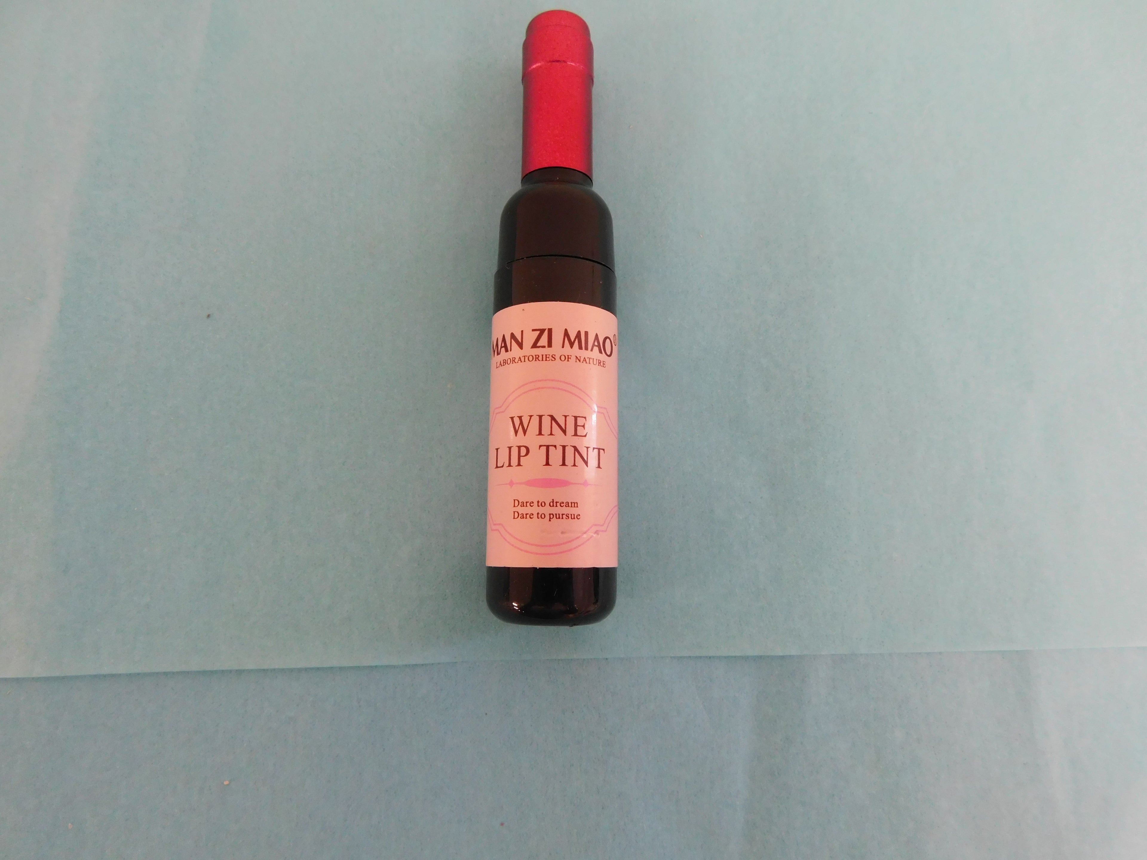 Man Zi Miao Wine Lip Tint Rose Coral