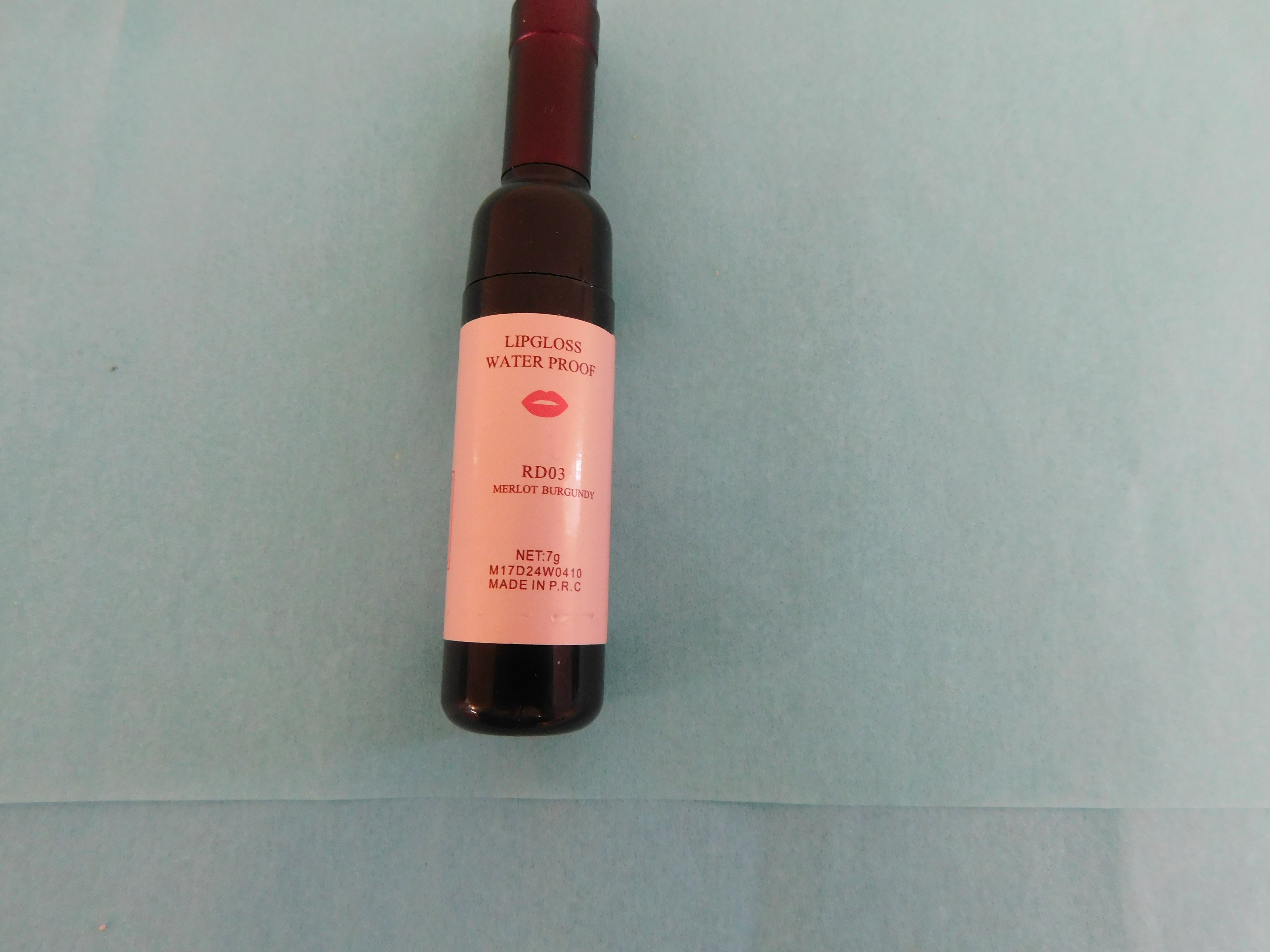 Man Zi Miao Wine Lip Tint Merlot Burgundy