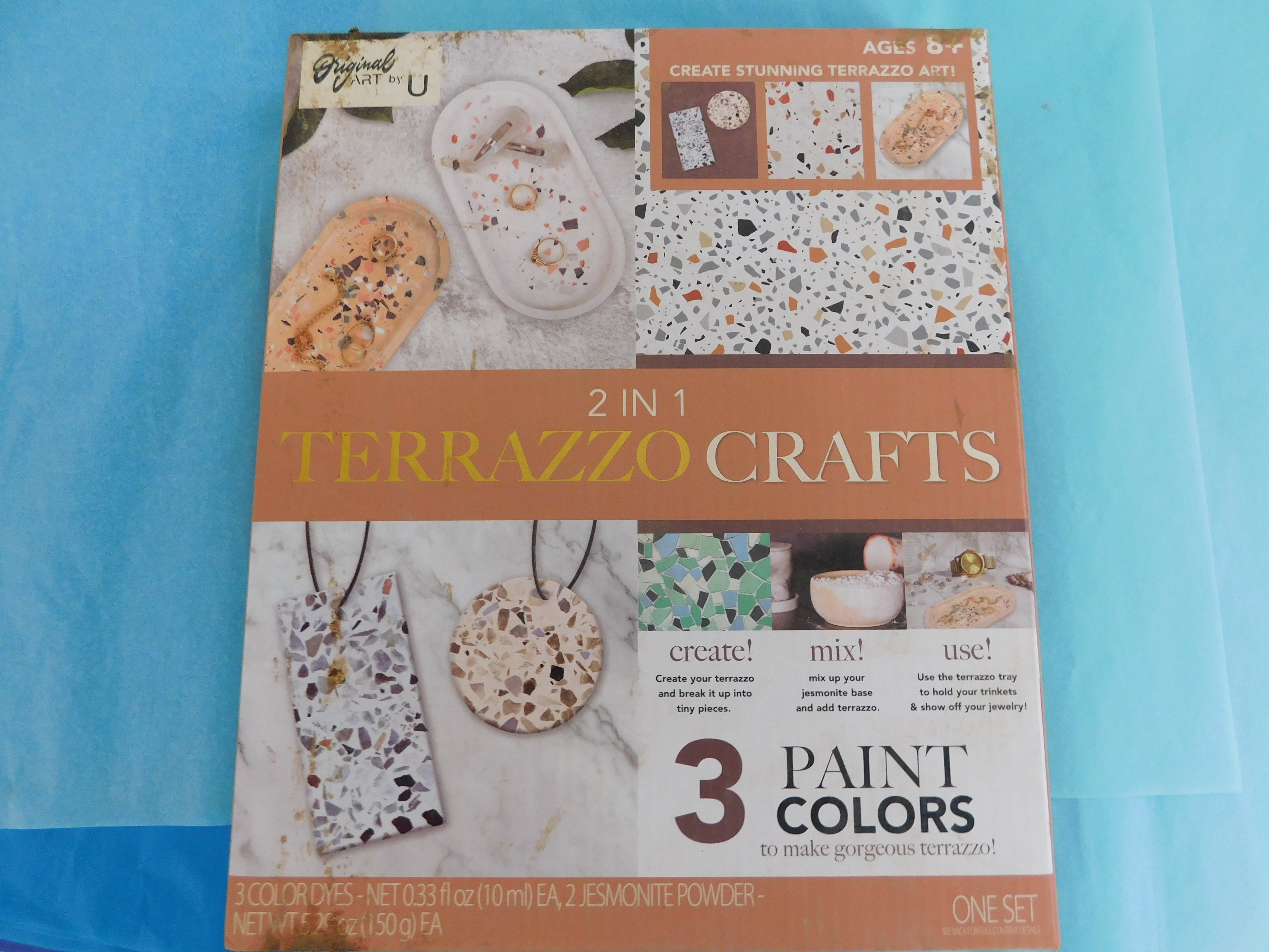 Terrazzo Crafts 2 in 1 3 Paint Colors