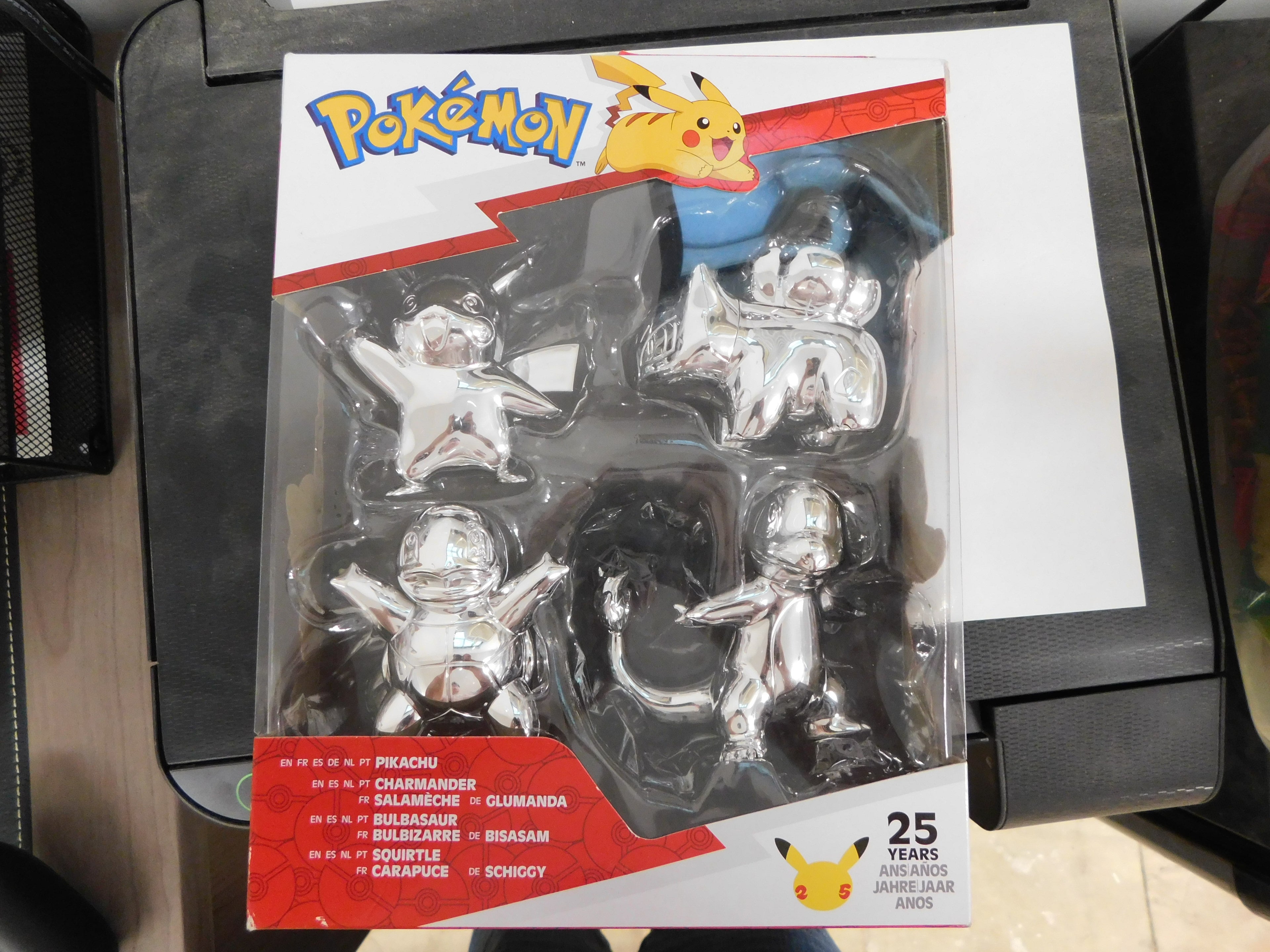 Pokemon 4 pk Chrome Figures