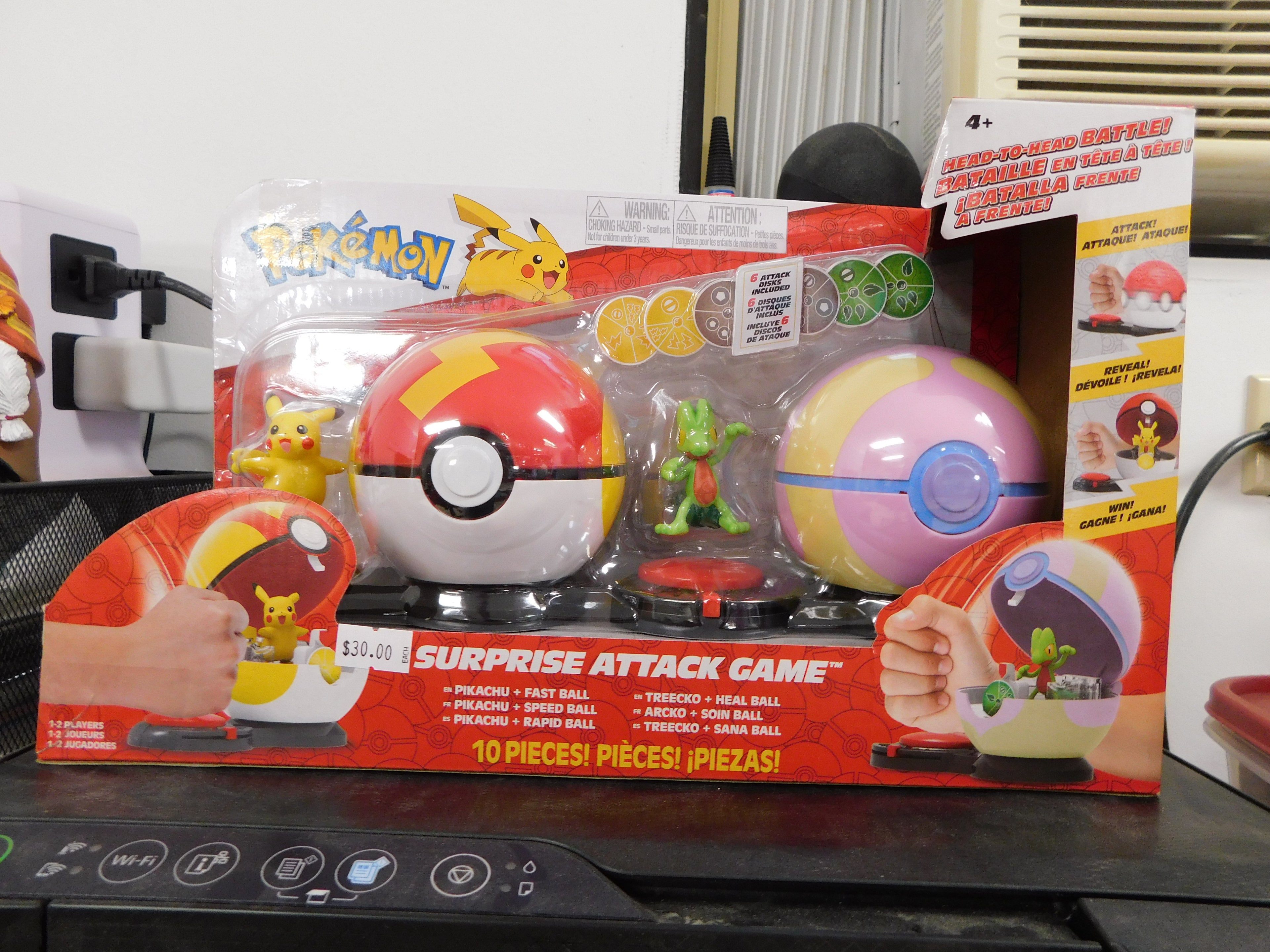 Pokemon Surprise Attack Game 10 Pieces