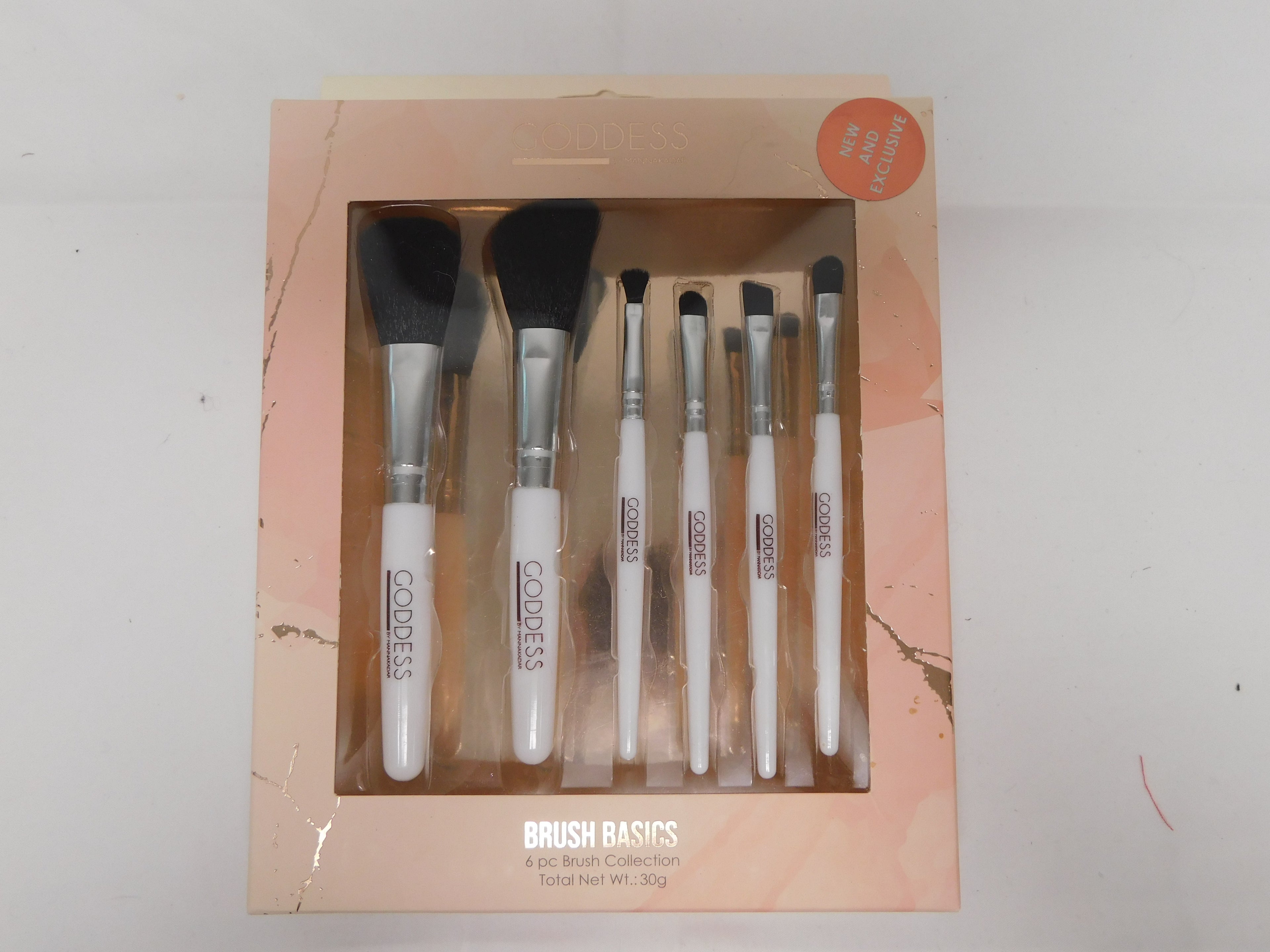 Goddess Make Up Brushes 6pc