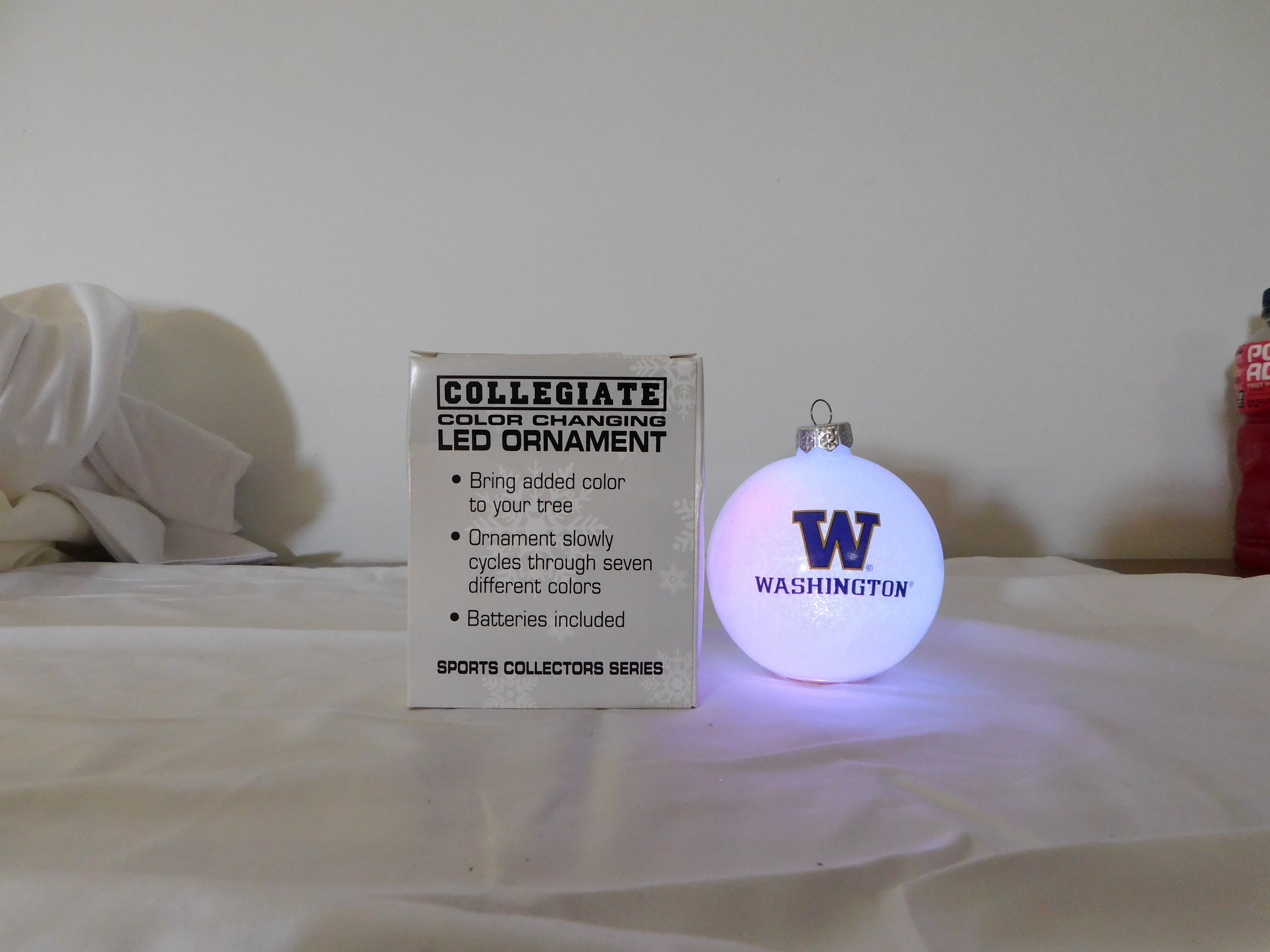 Washington State NCAA LED Ornament