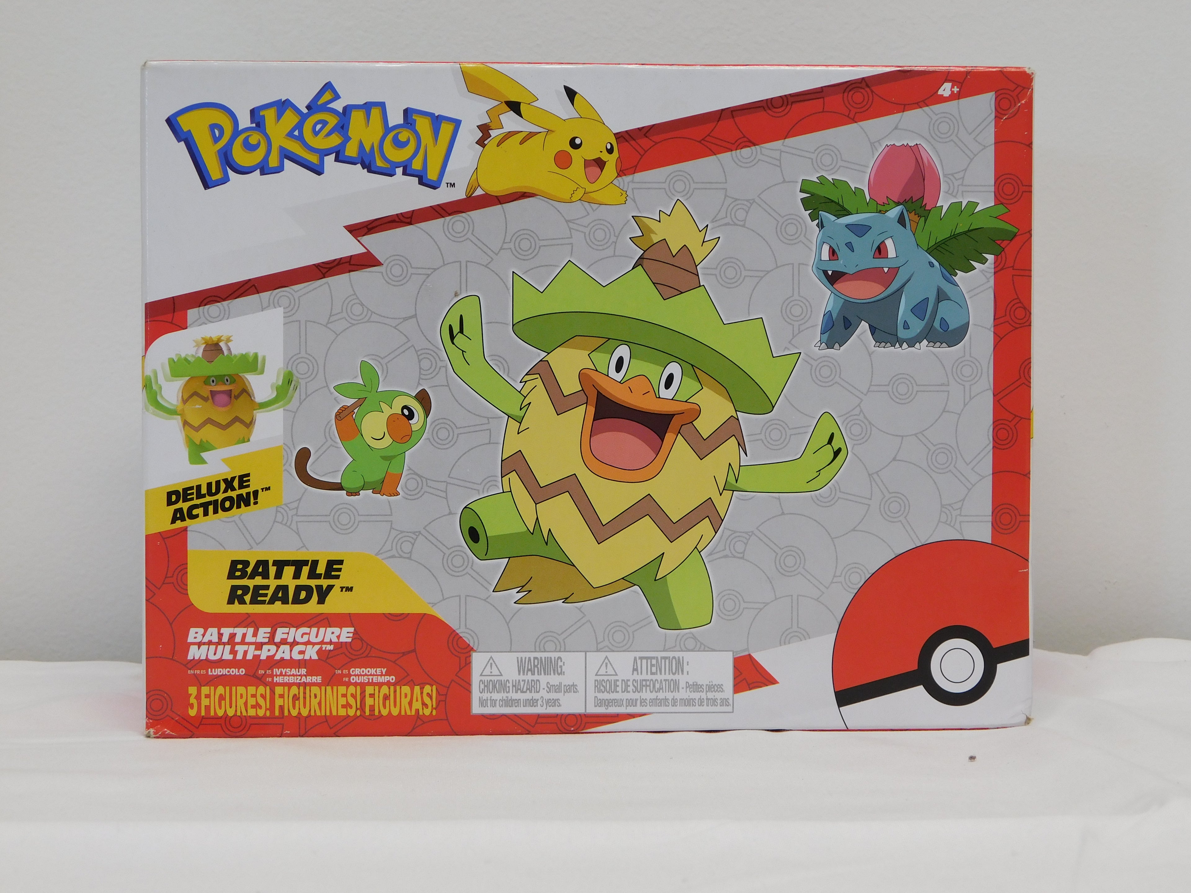 Pokemon Battle Ready 3 Figures