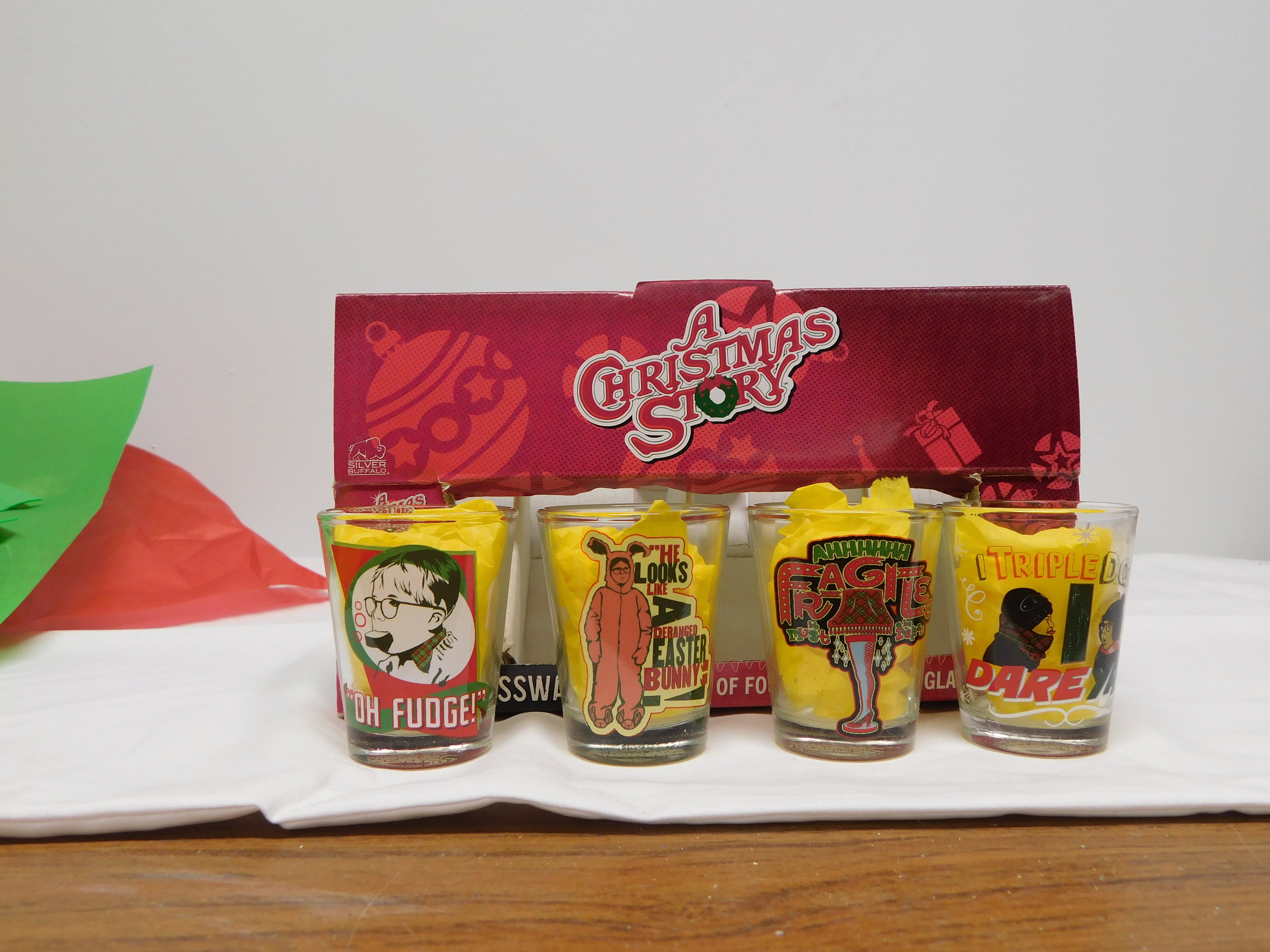 A Christmas Story Set of 4 shot glasses