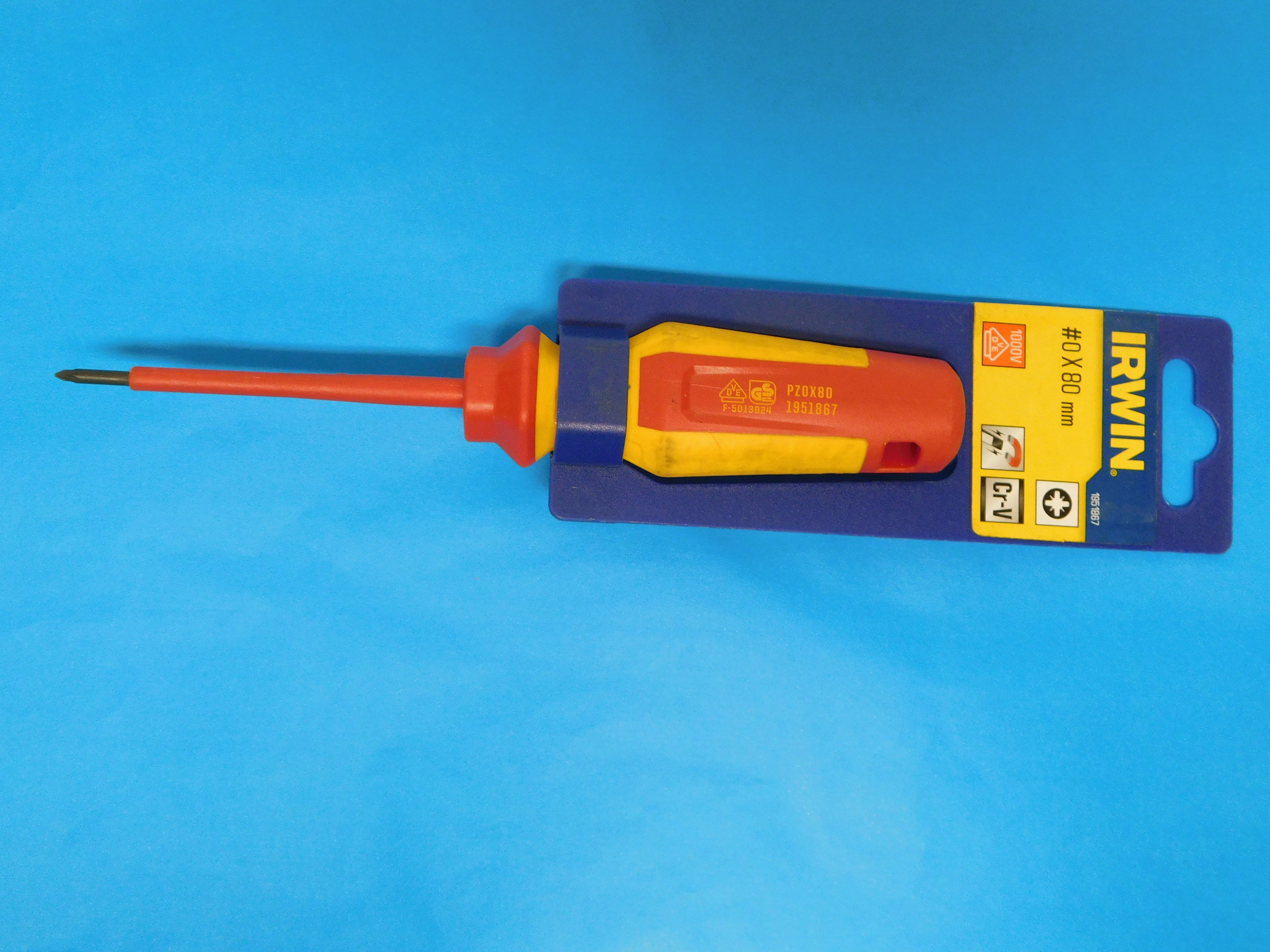 Irwin Insulated Magnetic Philips #0X80 mm