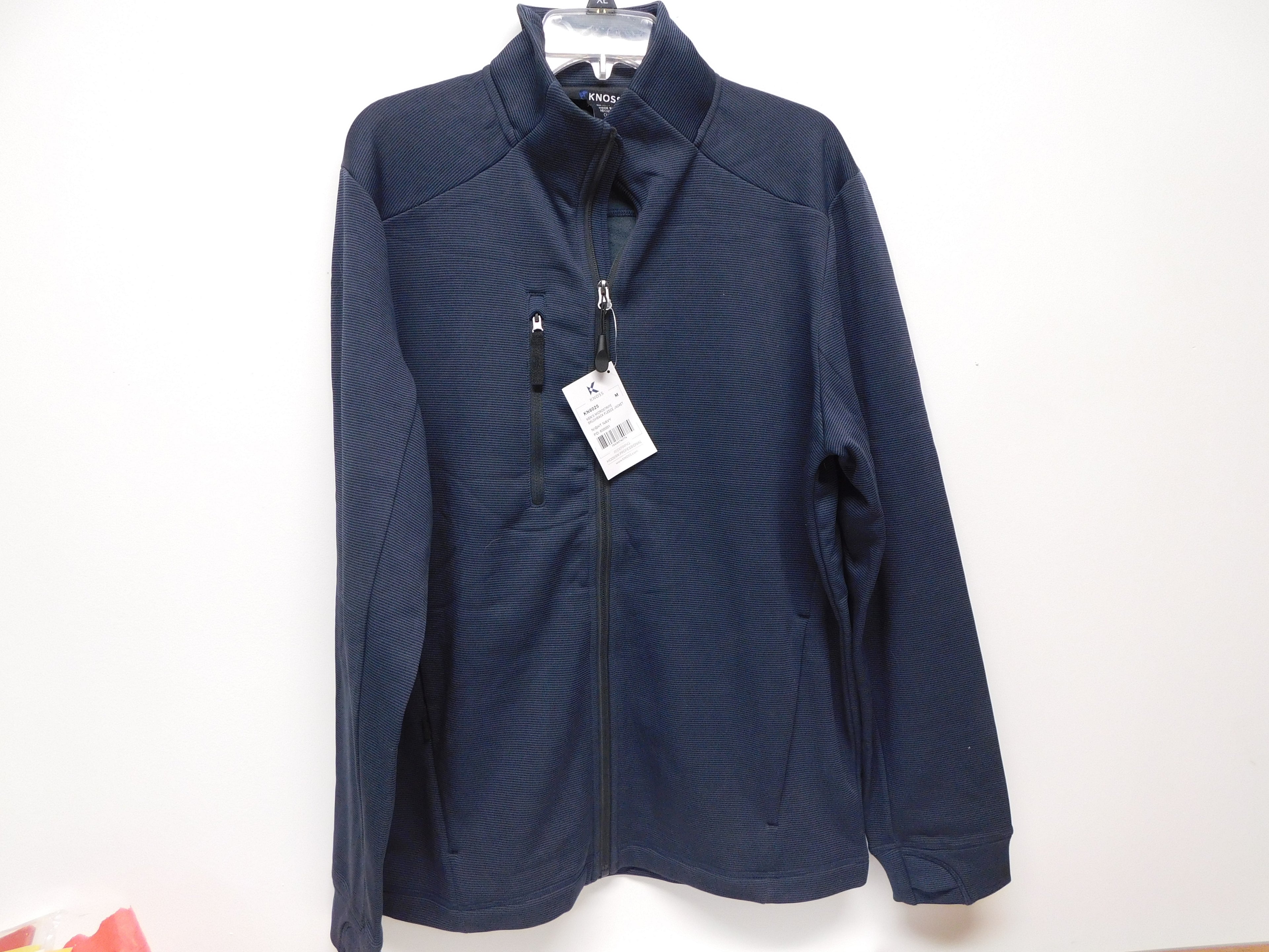 Knoss Mens Microfleece Jacket Size M