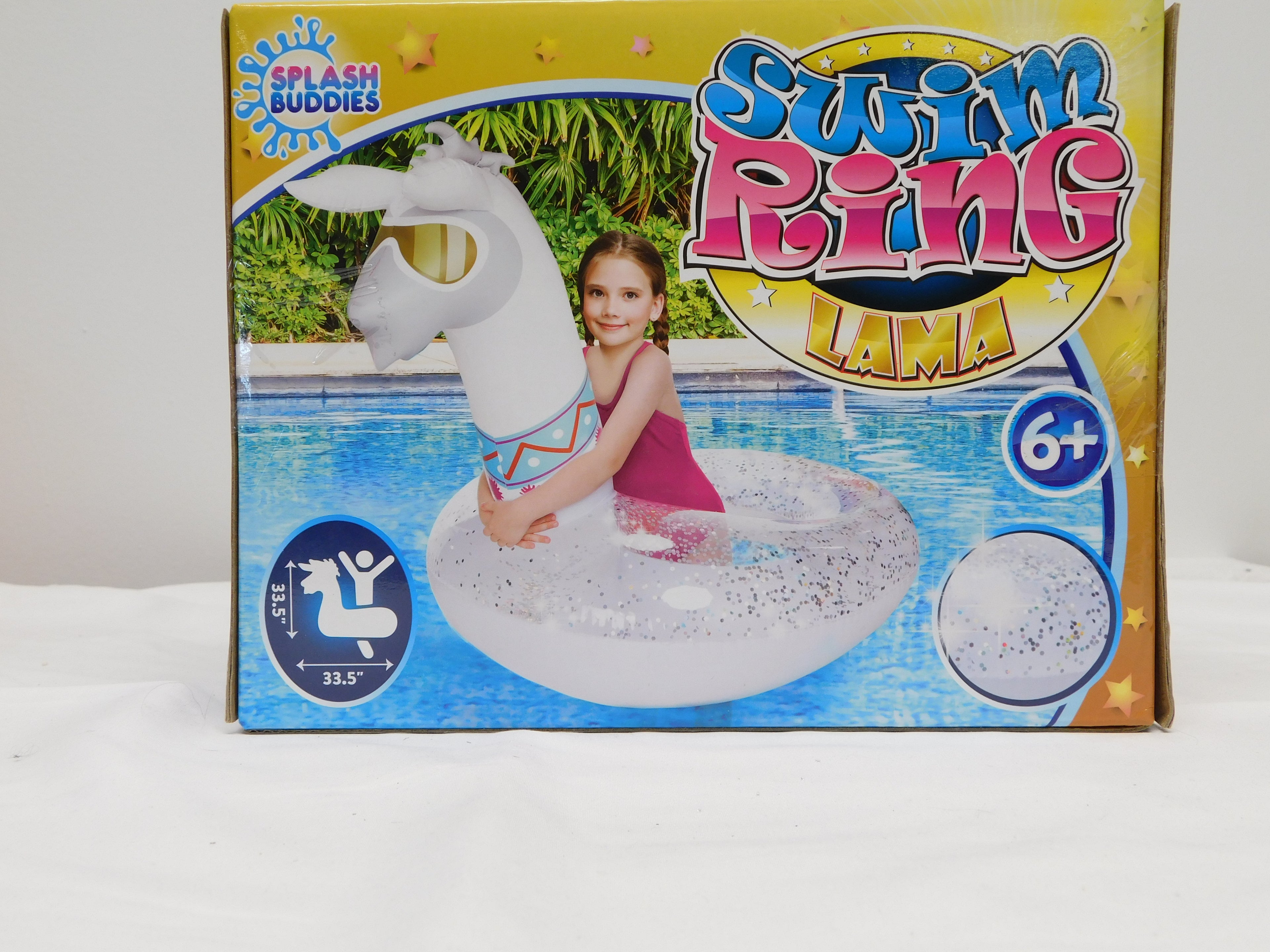 Splash Buddies Swim Ring Lama 36"