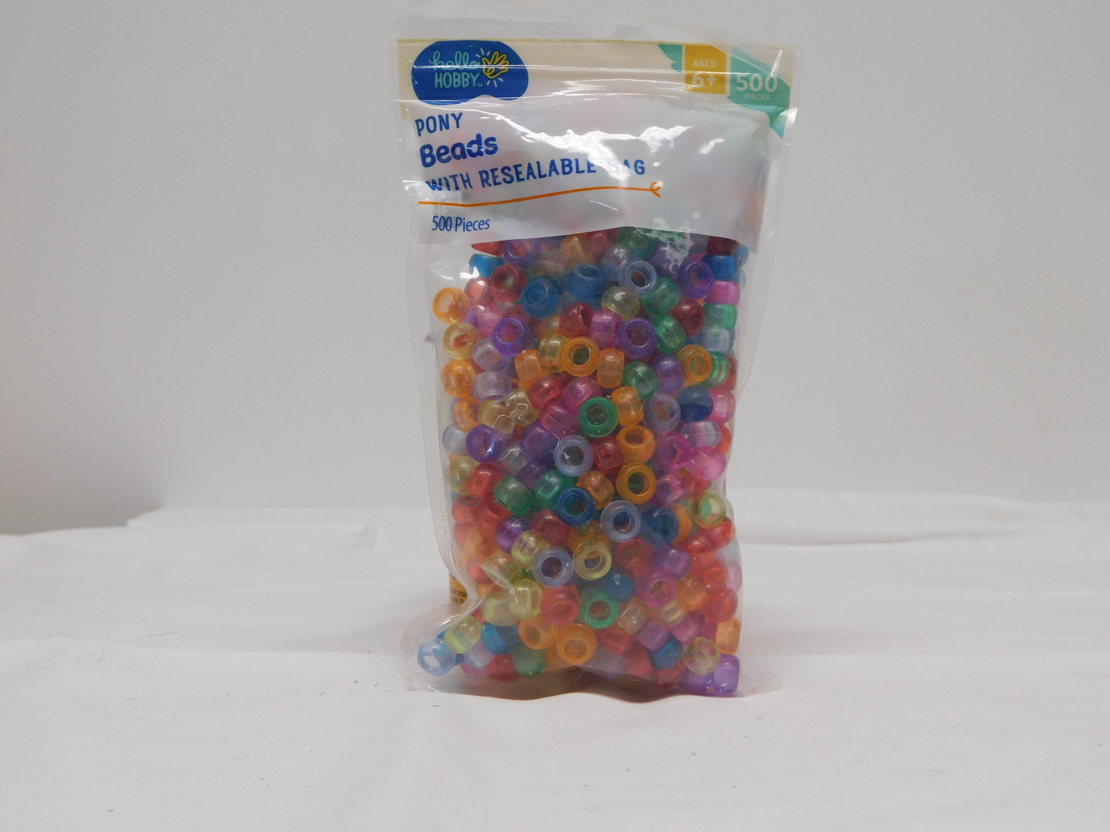 Hello Hobby Pony Beads 500 bag
