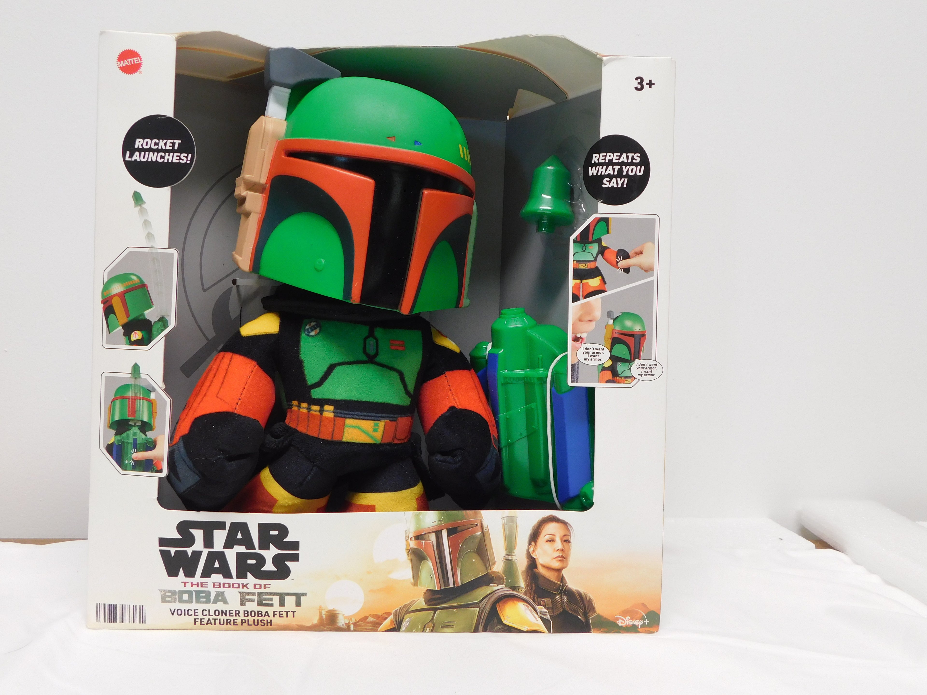 Star Wars Plush Boba Rocket Launches