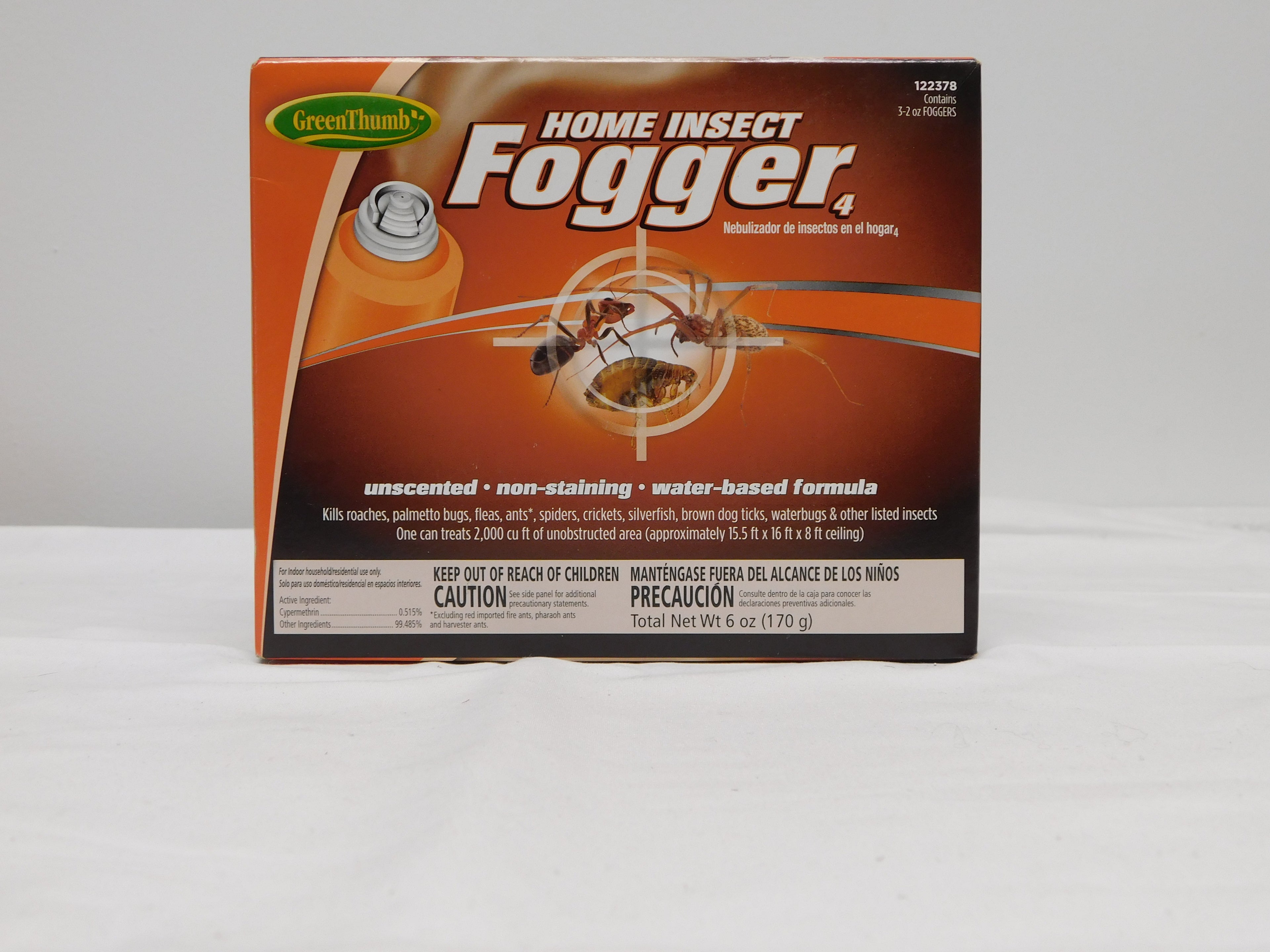 Green Thumb Home Insect Fogger 3 2oz cans