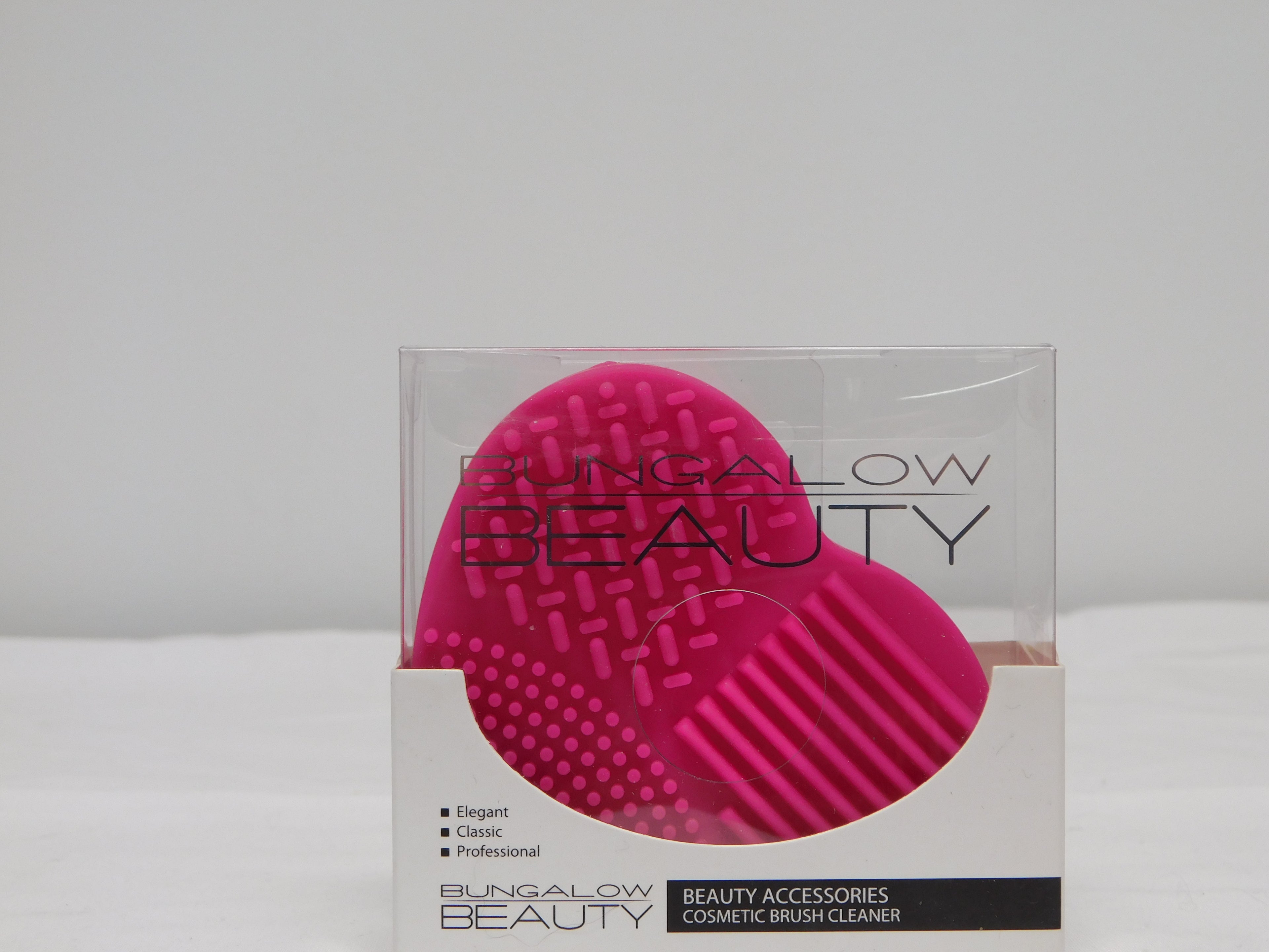Pink Cosmetic Brush Cleaner/holder