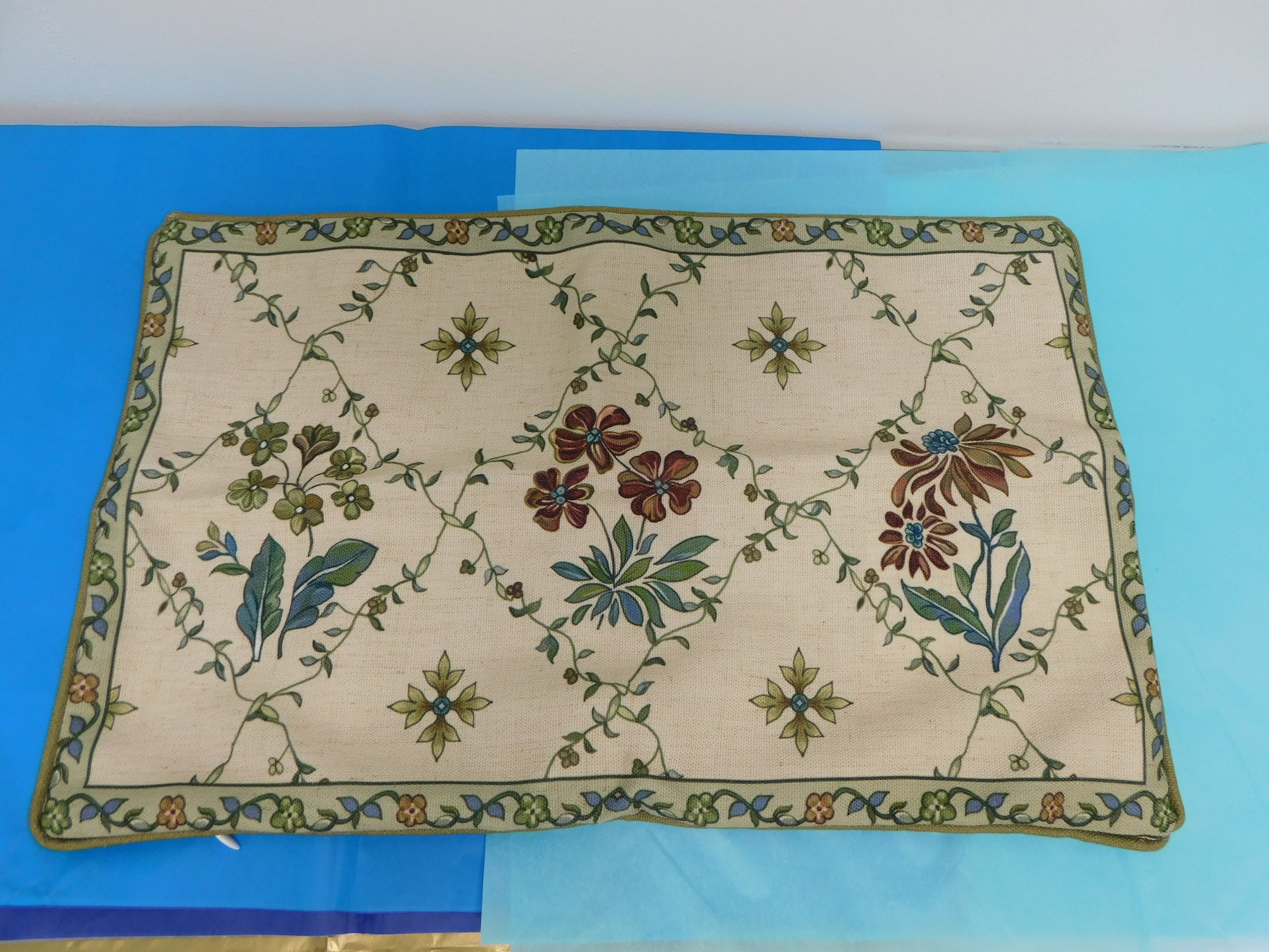 Flower Throw Pillow Cover