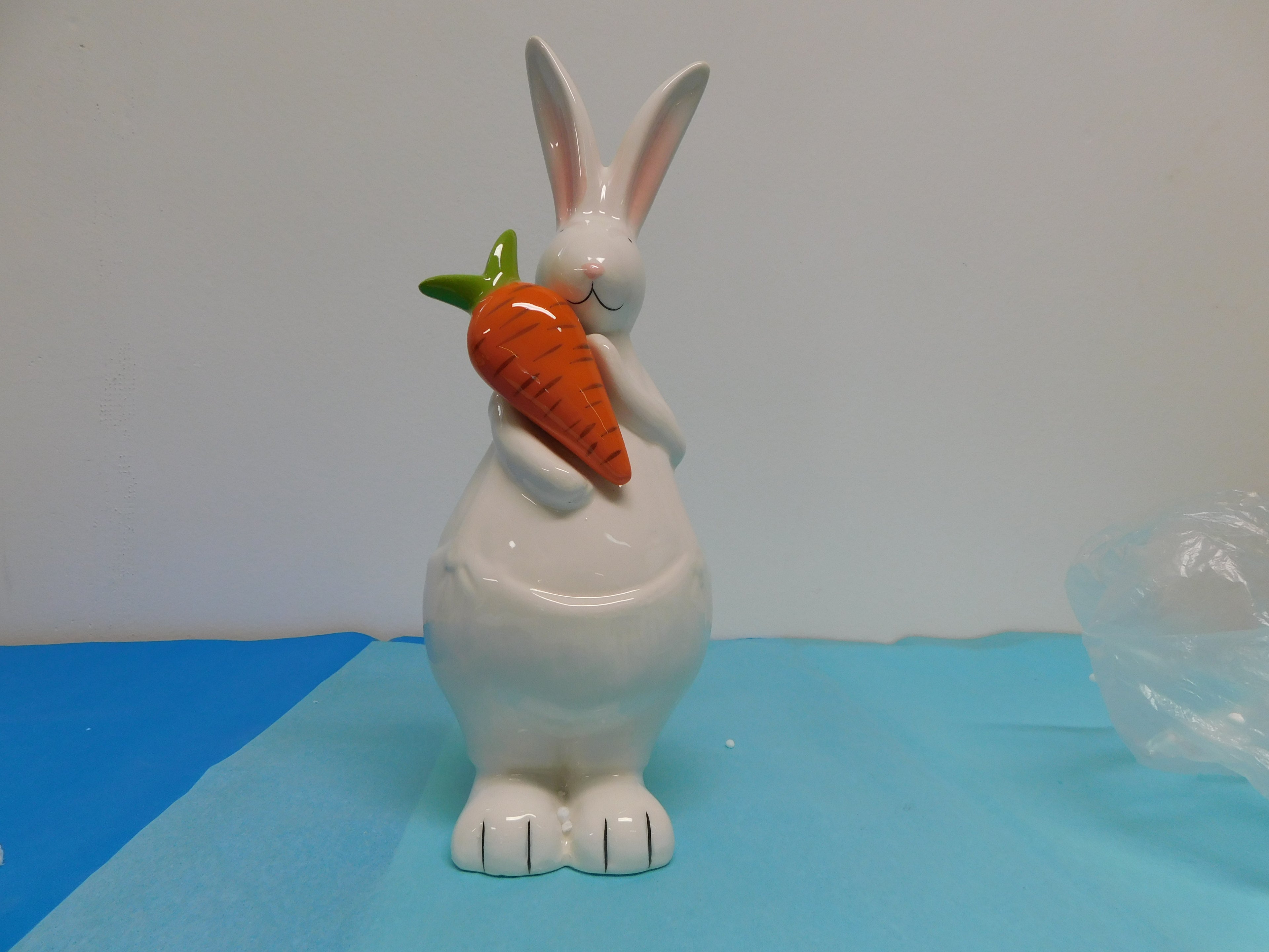Ceramic White Bunny