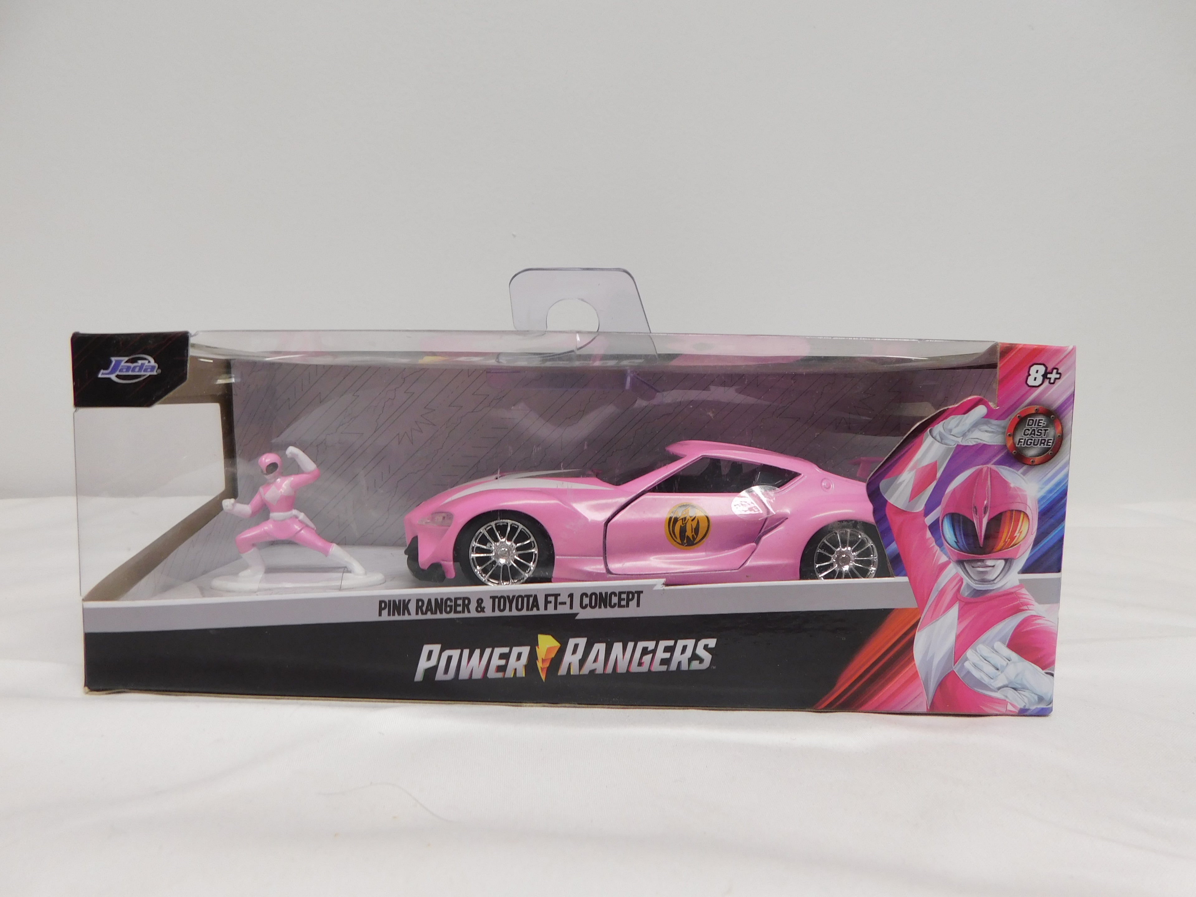 Pink Power Ranger and Toyota FT1 Concept