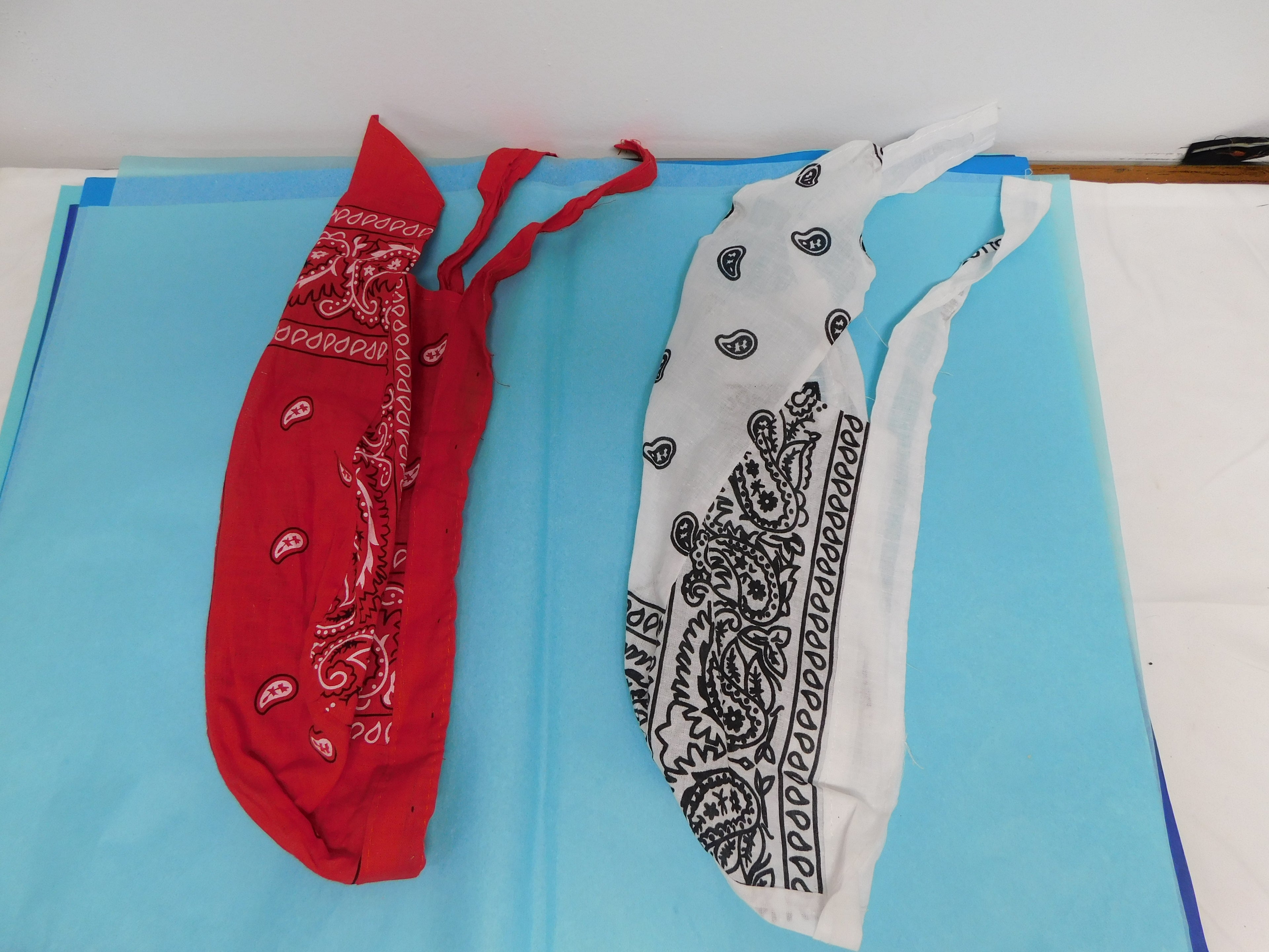 Durags Red and White