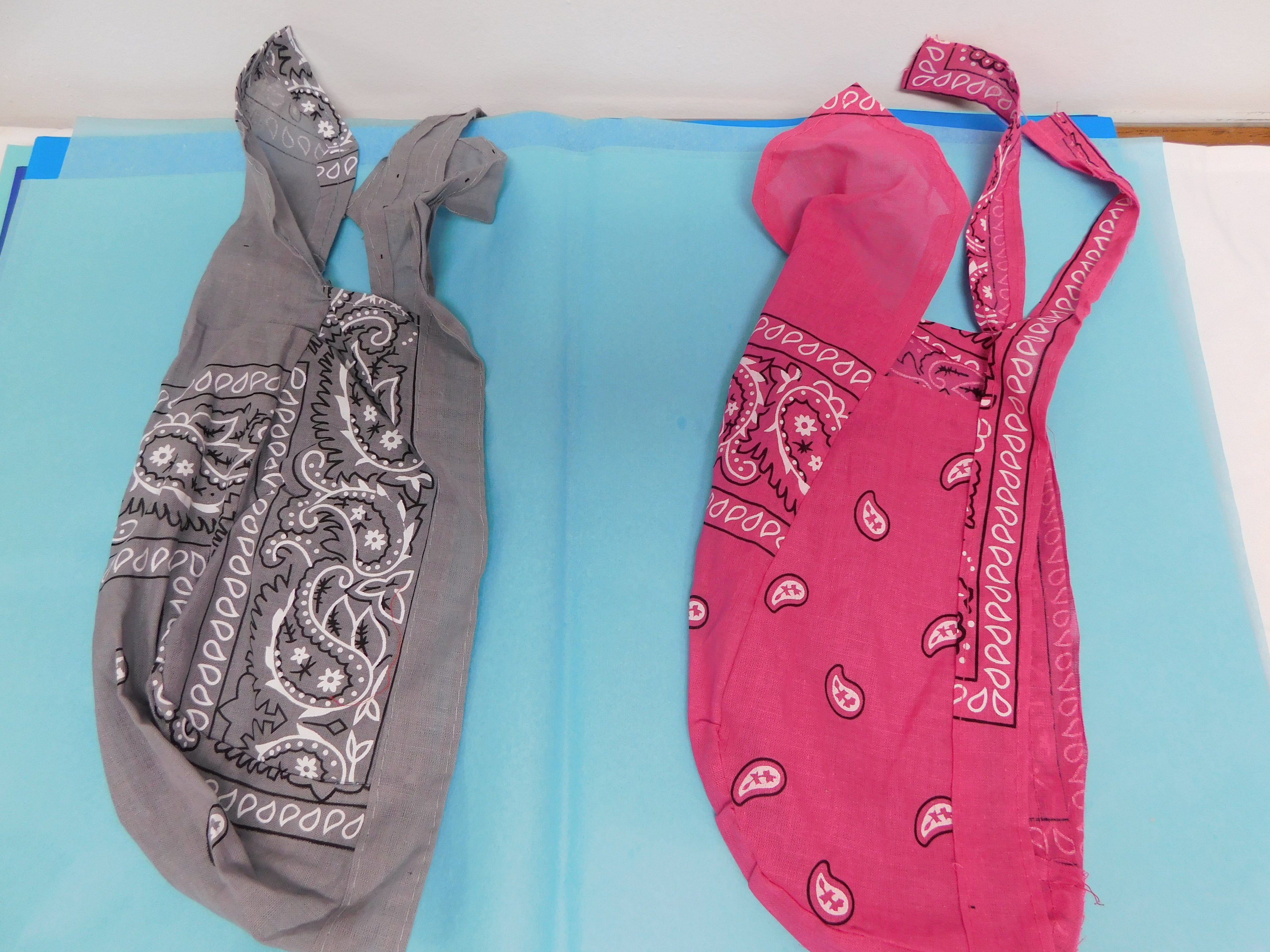 Durags Gray and Pink