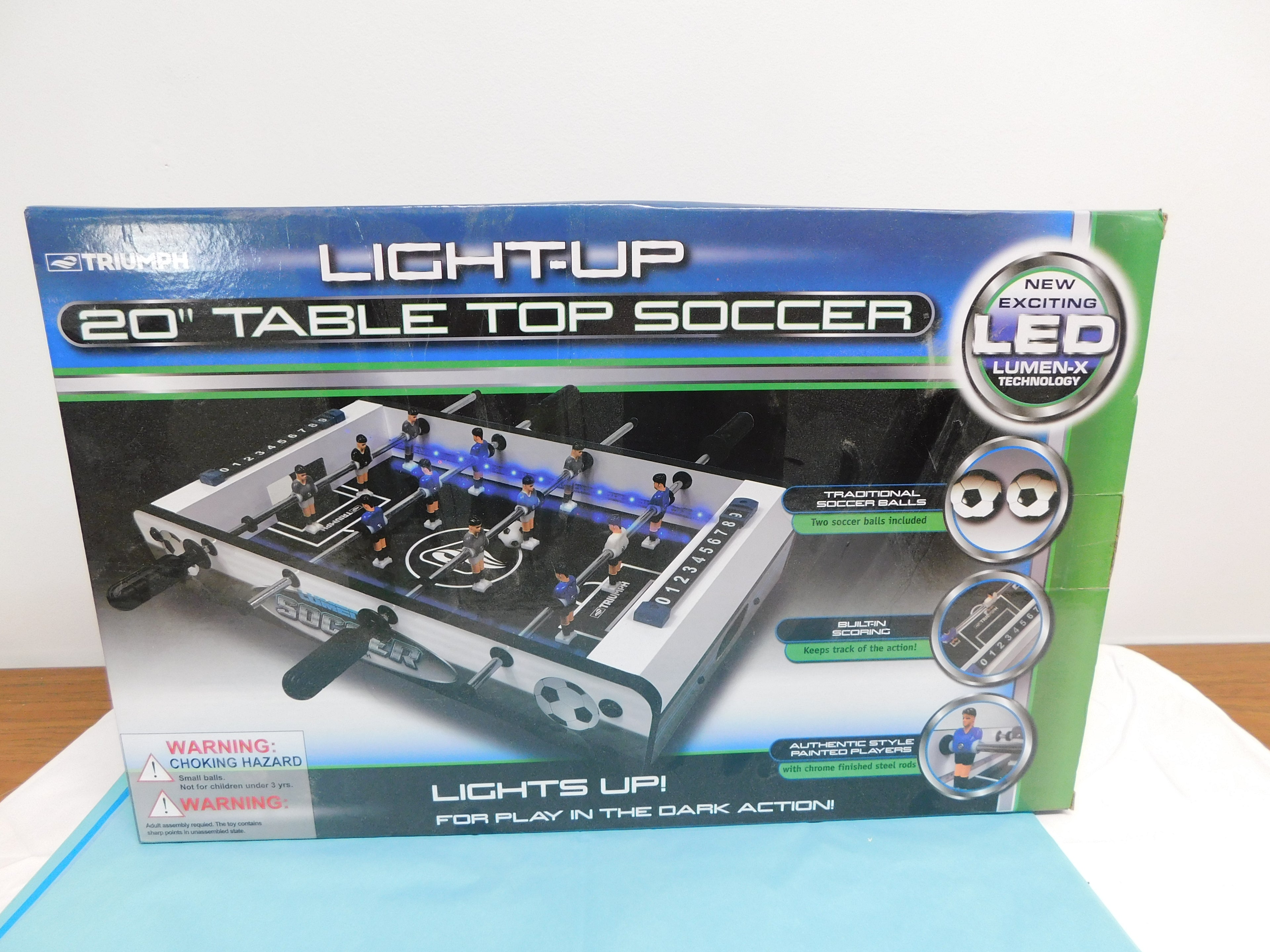 Light Up 20" Table Top Soccer