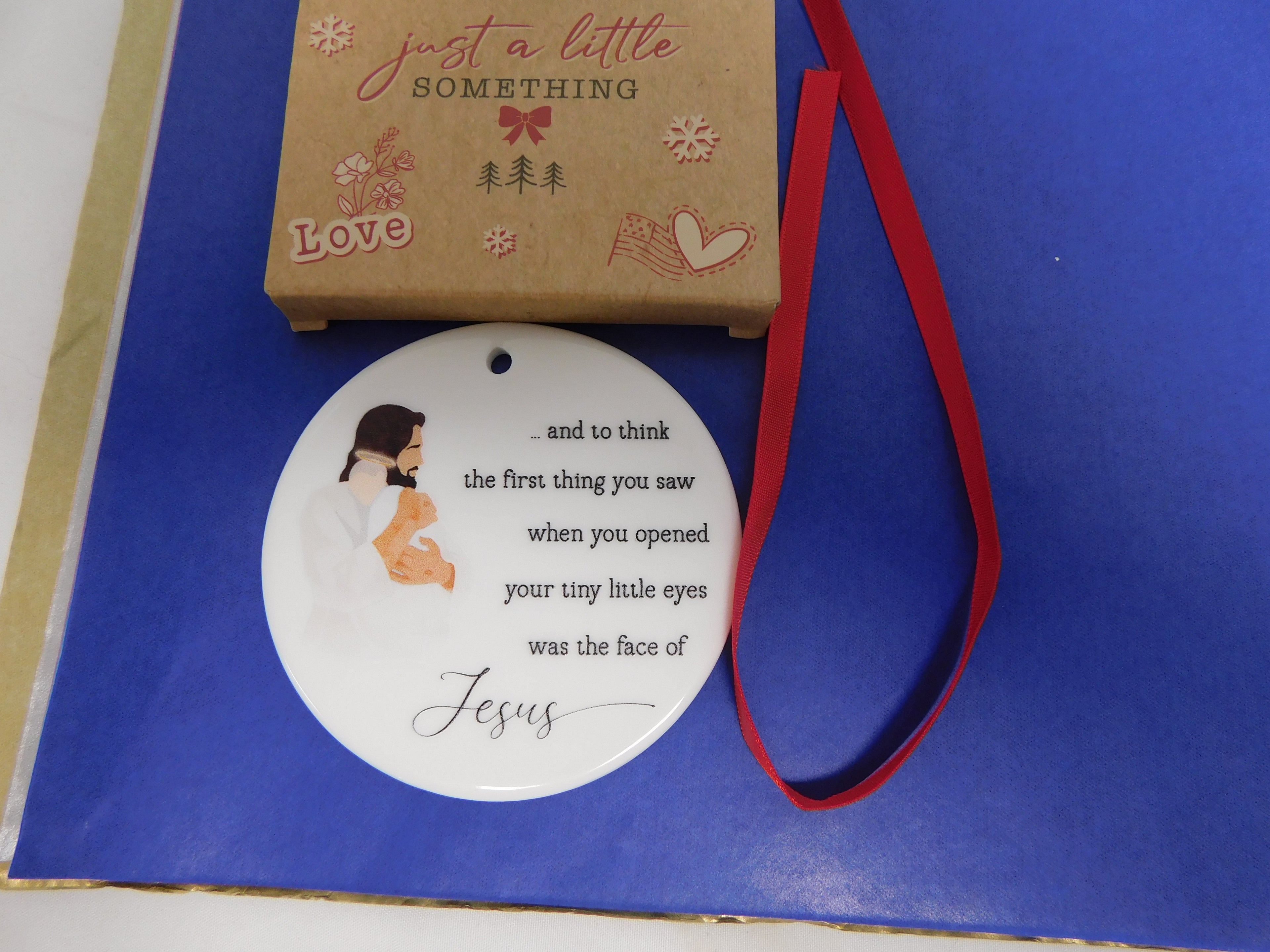 Jesus Ceramic Ornament