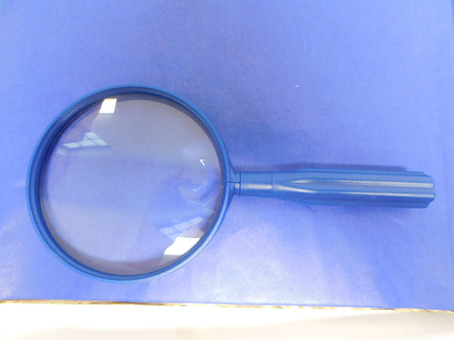 10 D Magnifying Glass Blue
