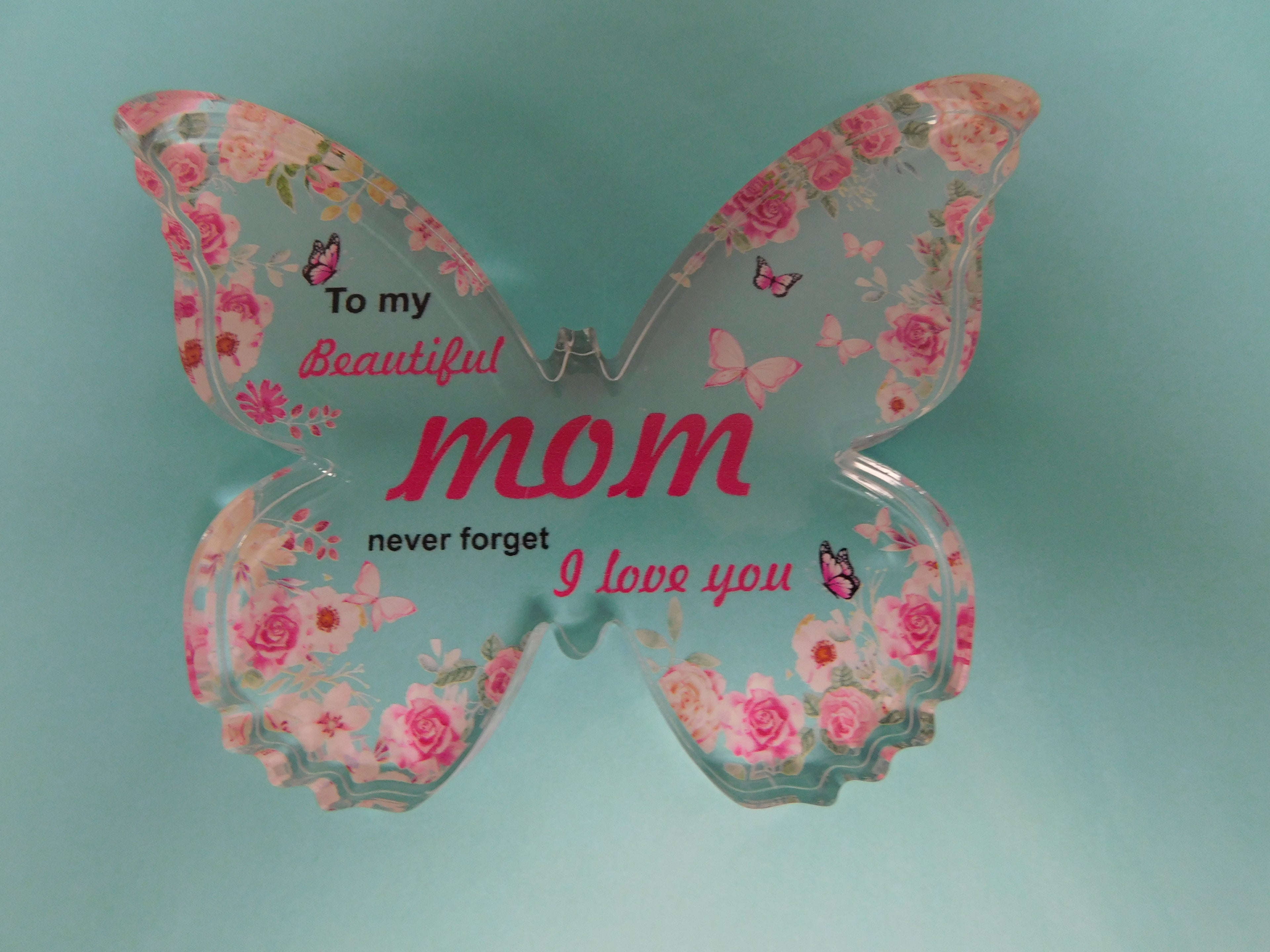 Acrylic Butterfly for Mom