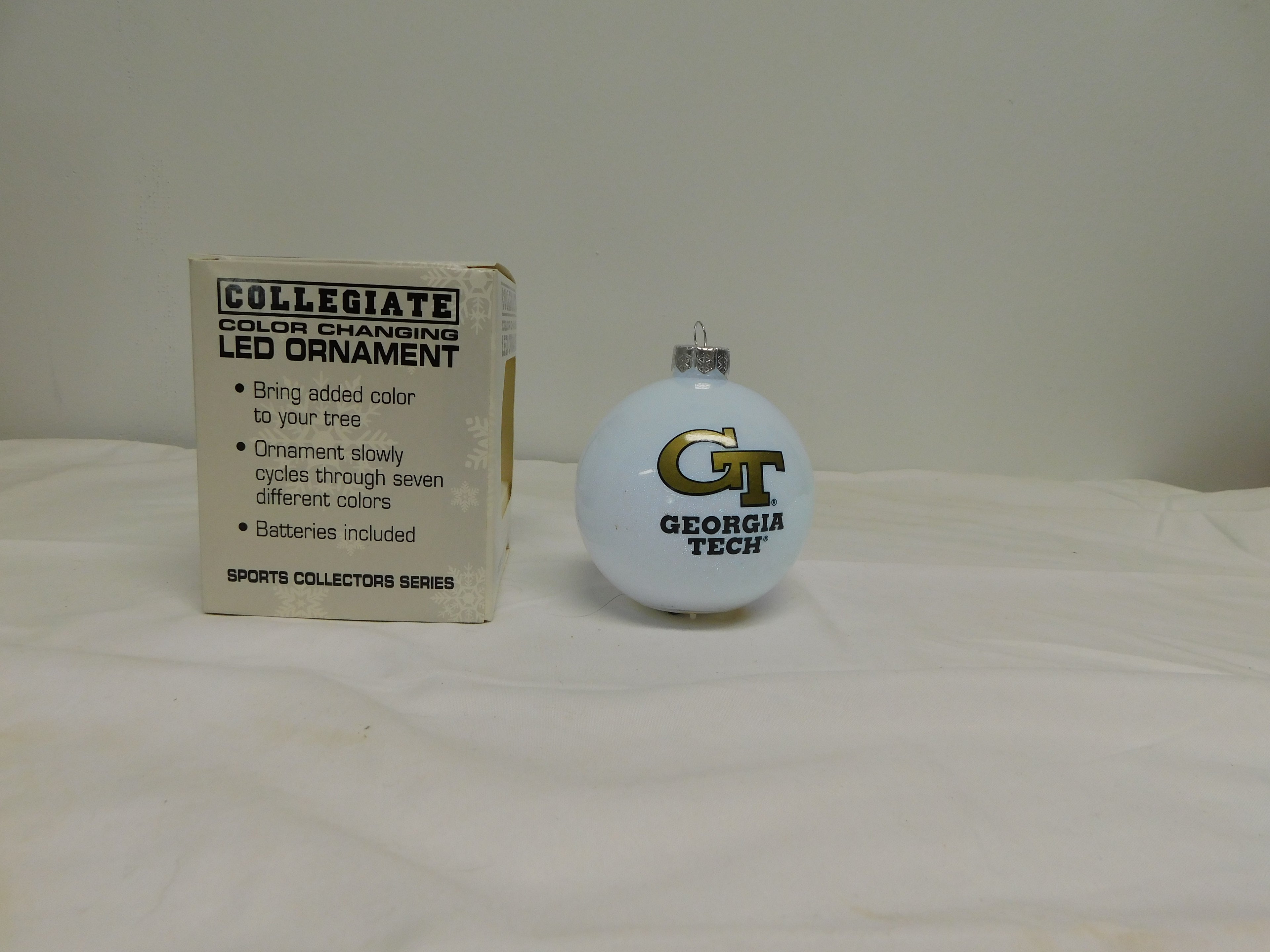 Georgia Tech NCAA LED Ornament