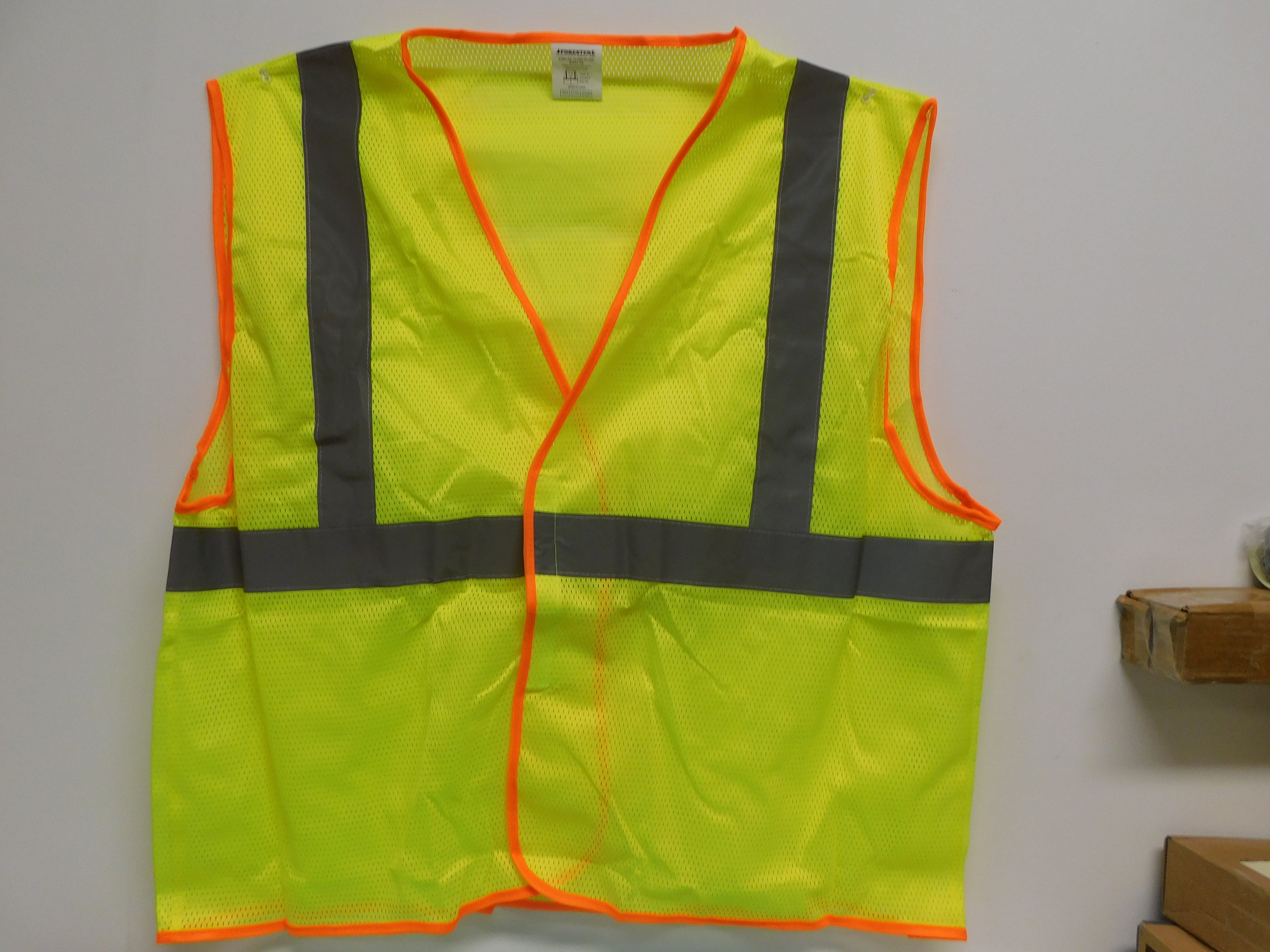 Mesh Safety Vest Adjustable 2XL-3XL