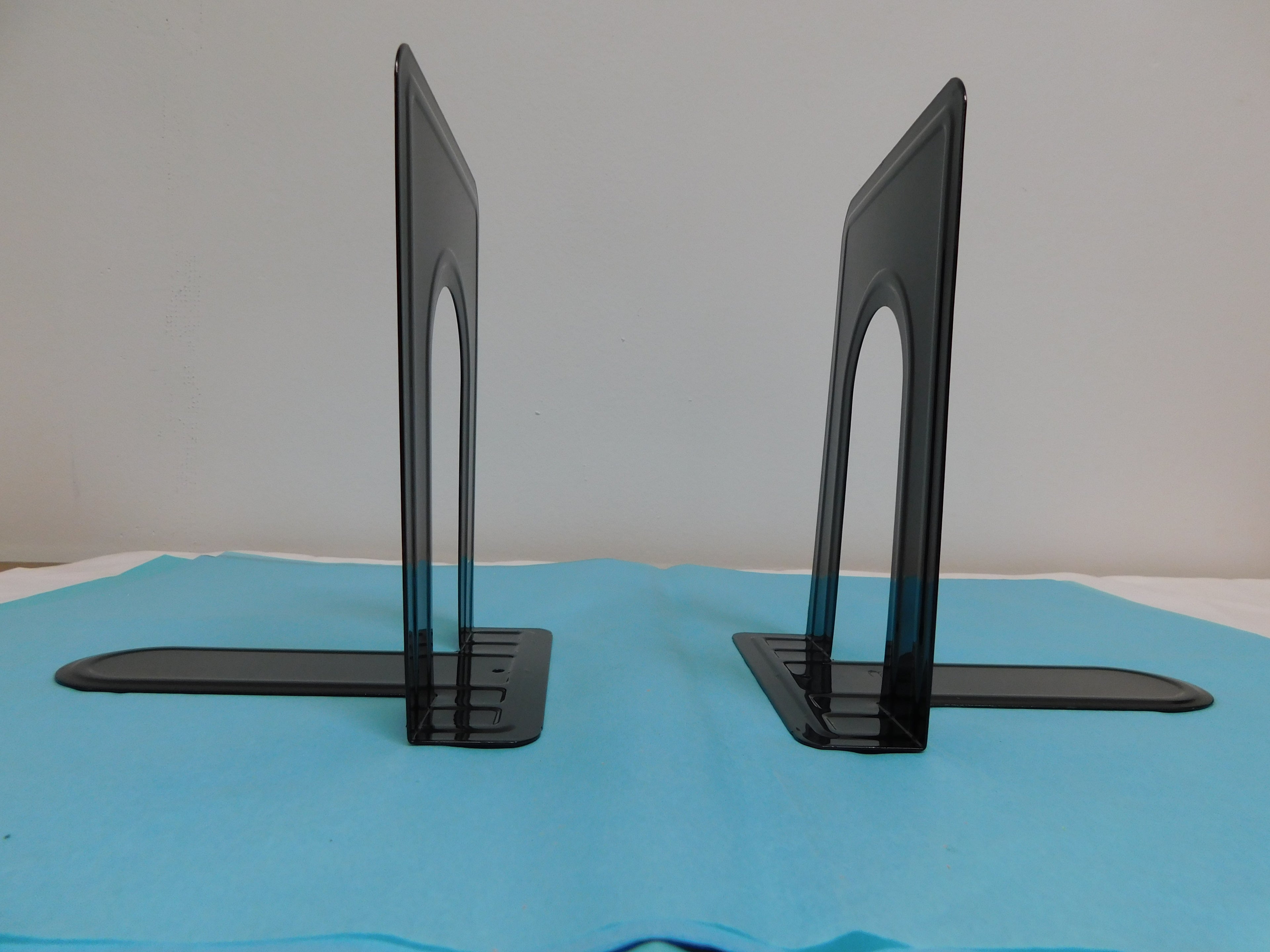 Black Metal Book Ends