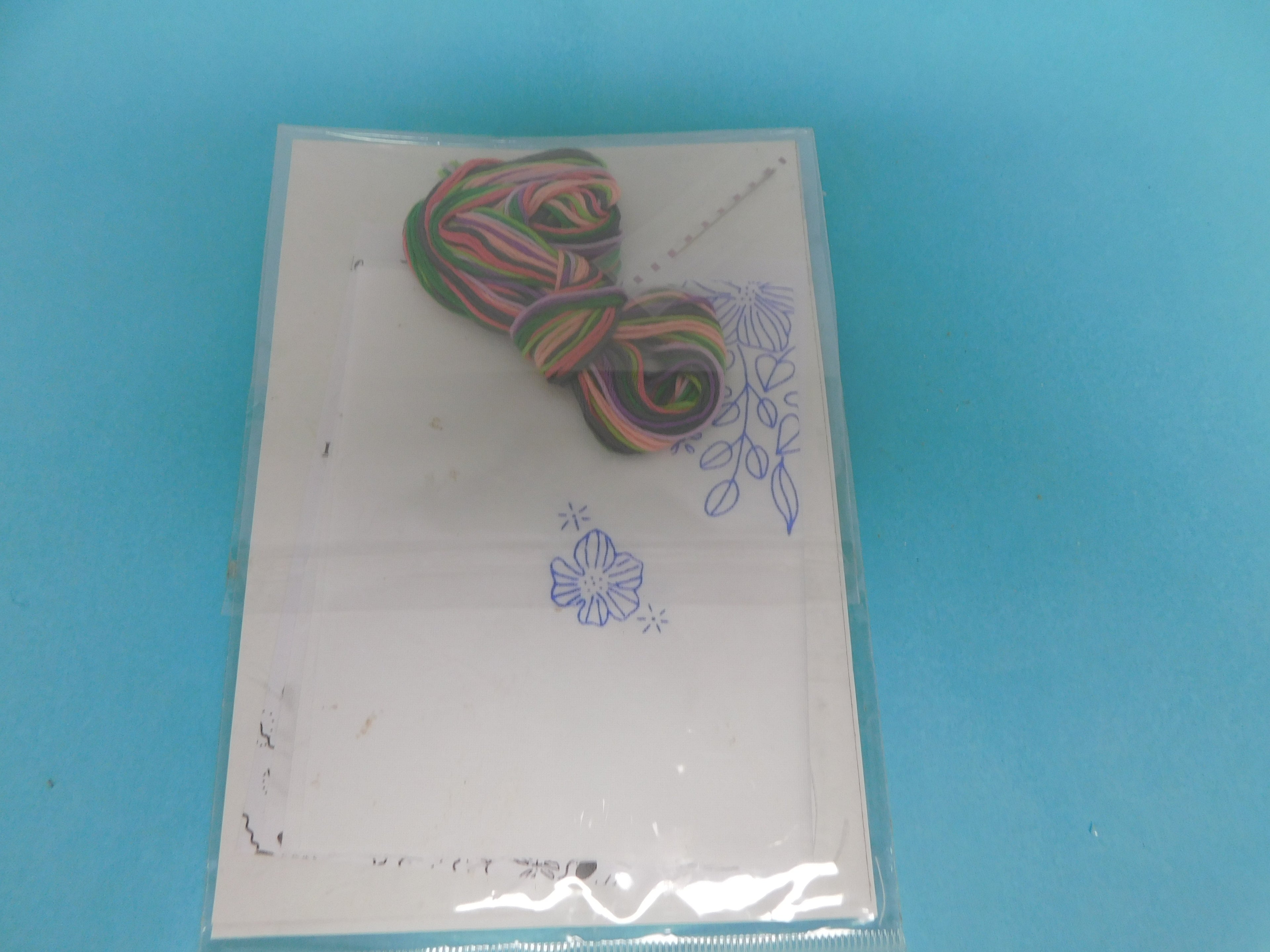 Janlynn 5X7 Embroidery Kit Watering Can